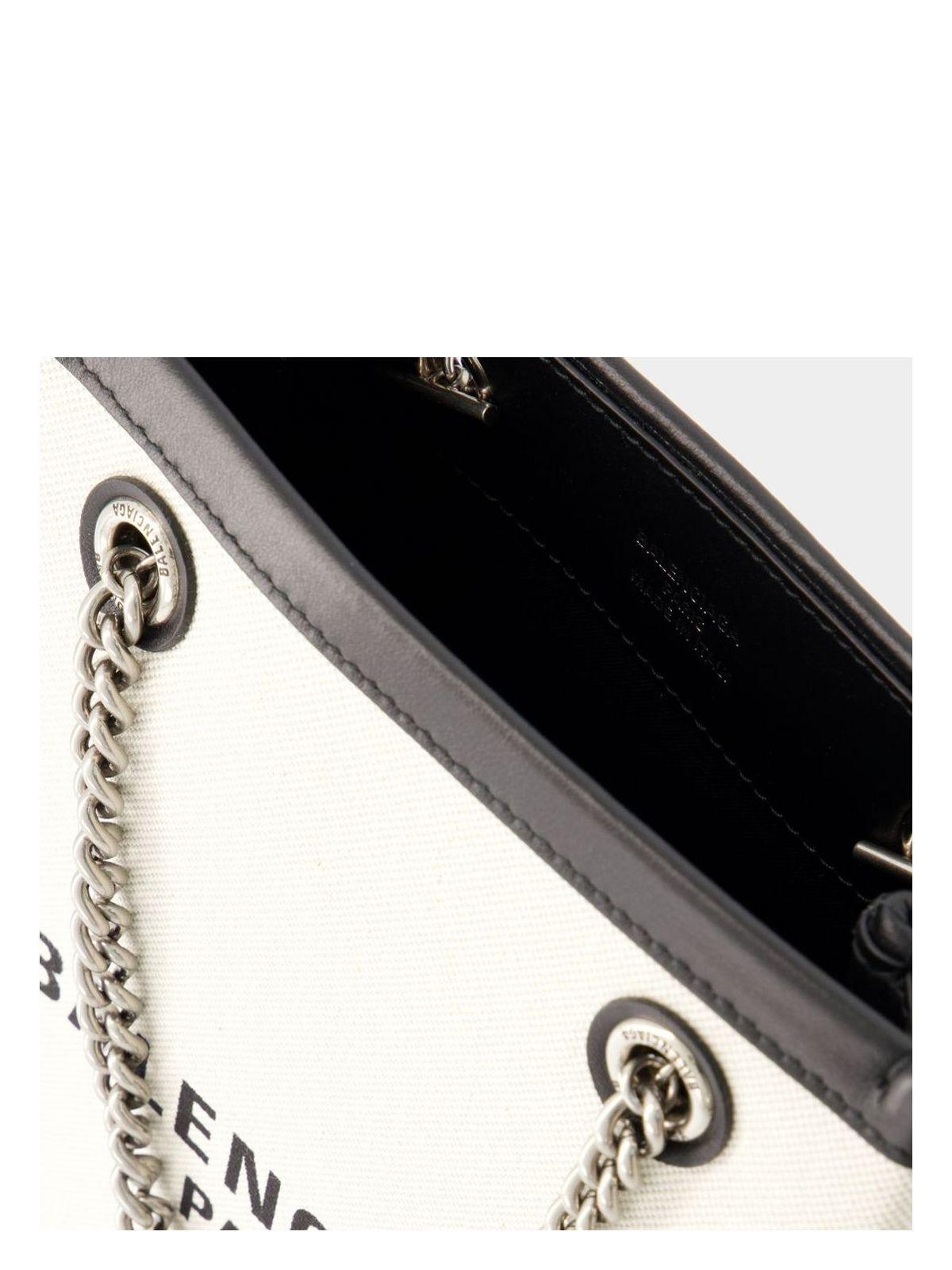 Balenciaga Sand Canvas Duty Free Handbag in Natural | Lyst