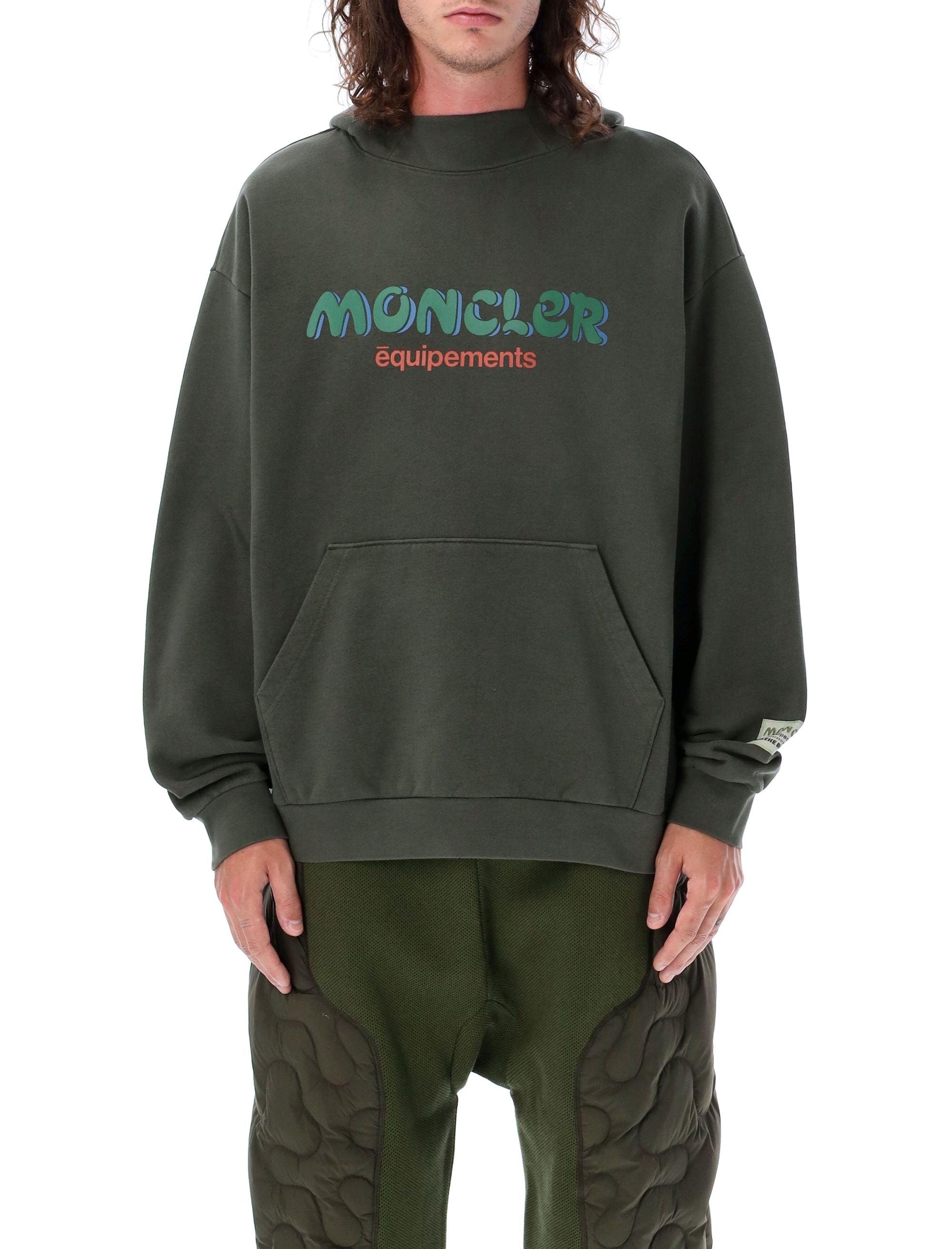 Moncler hoodie discount green