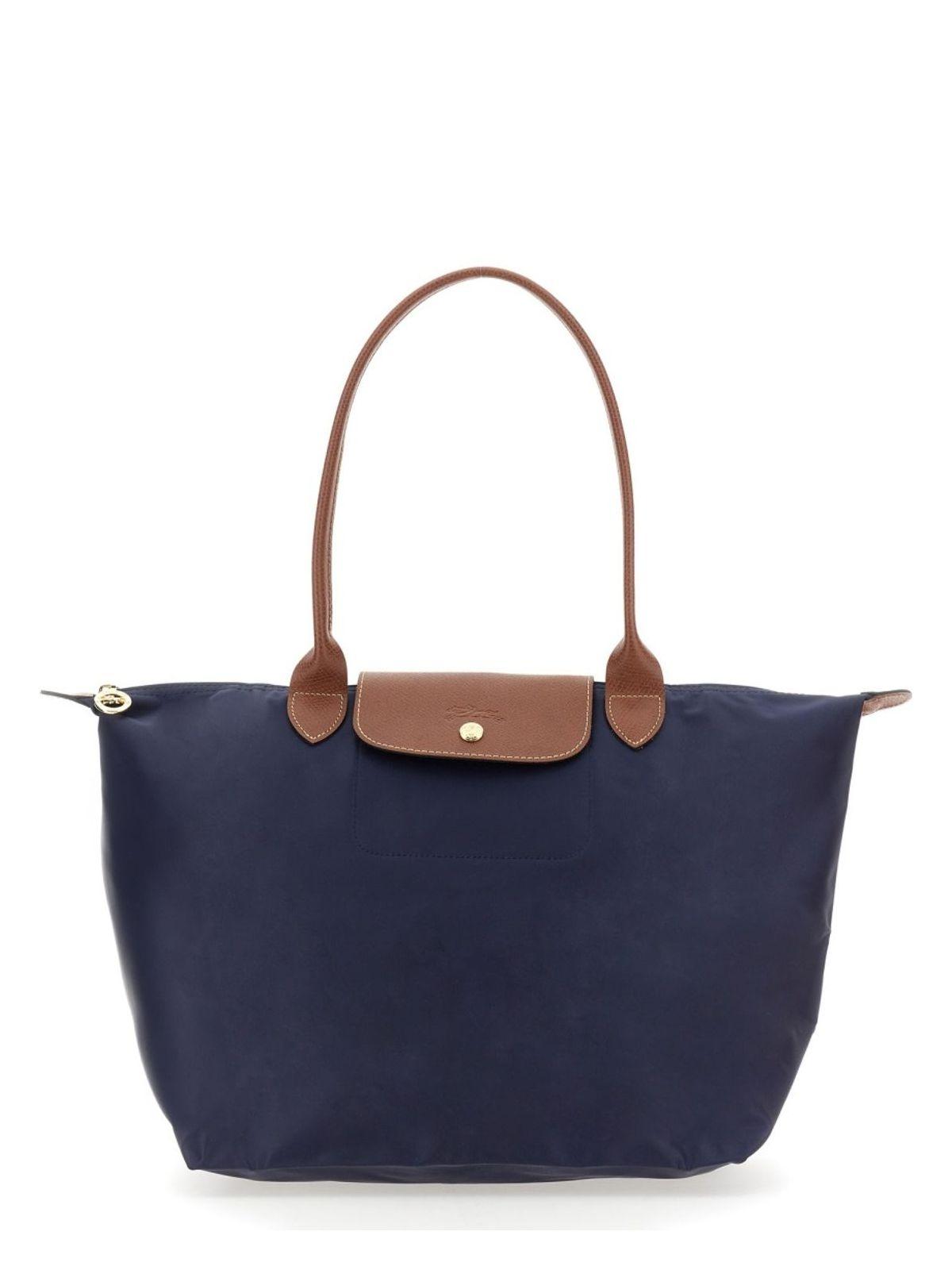 Longchamp Borsa Le Pliage Large in Blue | Lyst