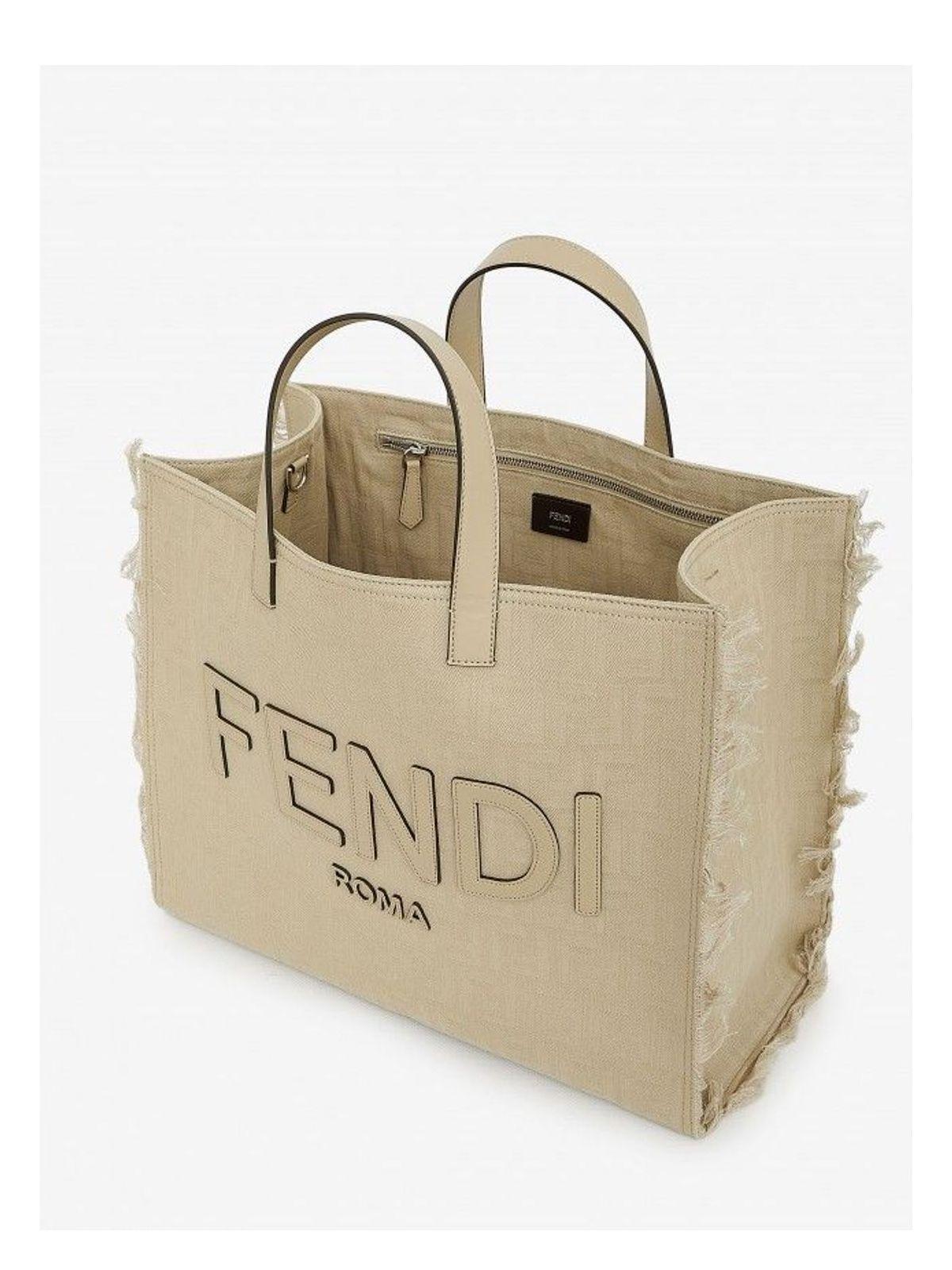 トートバッグ Fendi Embroidered Jacquard Large Roll Shopping Bag 2101218804836_1.jpg