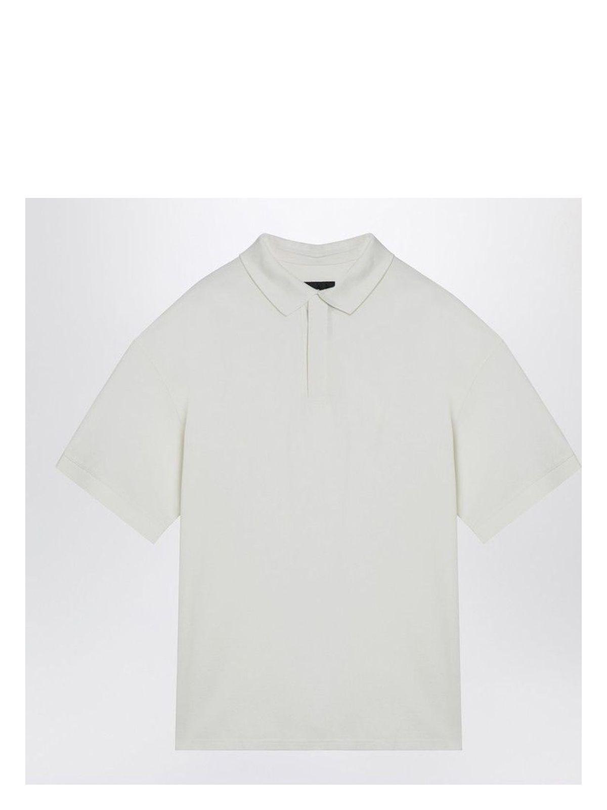 y-3-White-Off-Cotton-Over-Polo y-3-White-Off-Cotton-Over-Polo