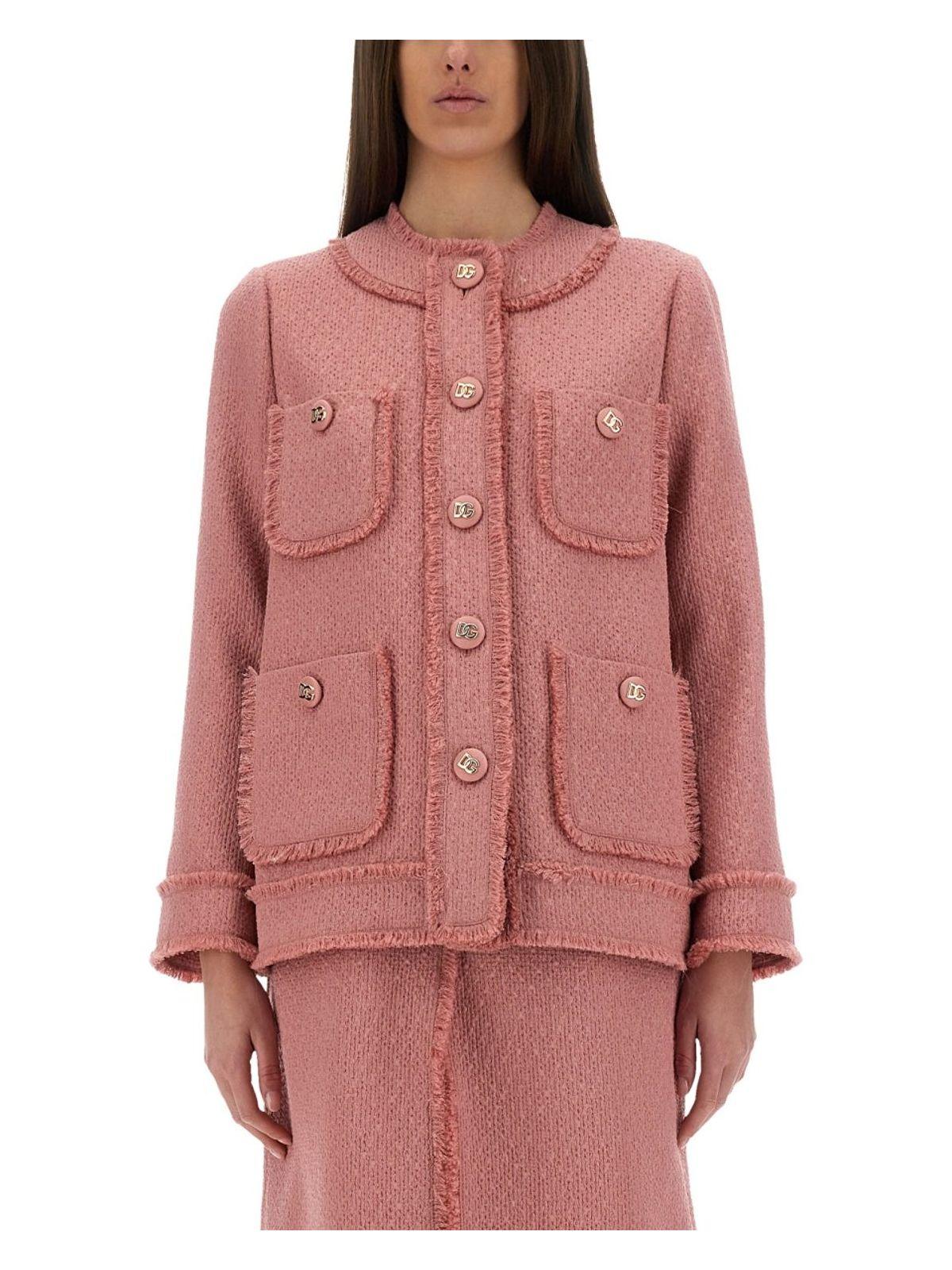 ジャケット Dolce & Gabbana Single-Breasted Jacket Rachel Dolce & Gabbana Singlebreasted Jacket Rachel in Pink | Lyst
