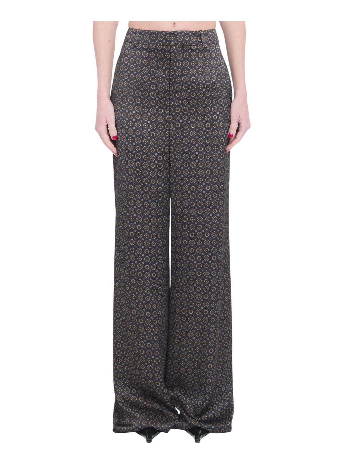 パンツ Saint Laurent Medallion Pattern Trousers Saint Laurent Medallion Pattern Trousers in Gray | Lyst