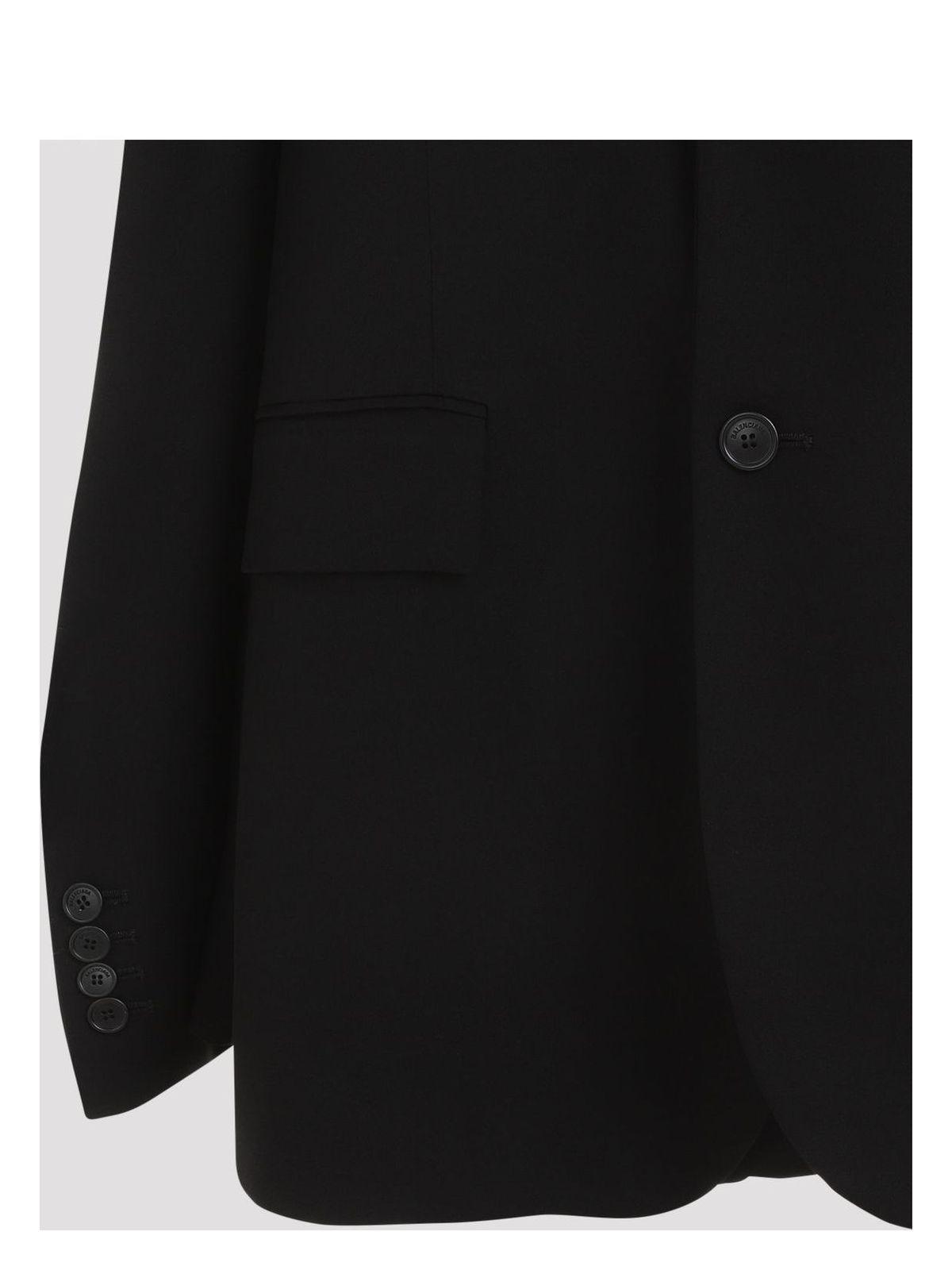 ワンピース BALENCIAGA Black Viscose Blend Blazer Dress Balenciaga Viscose Blend Blazer Dress in Black | Lyst