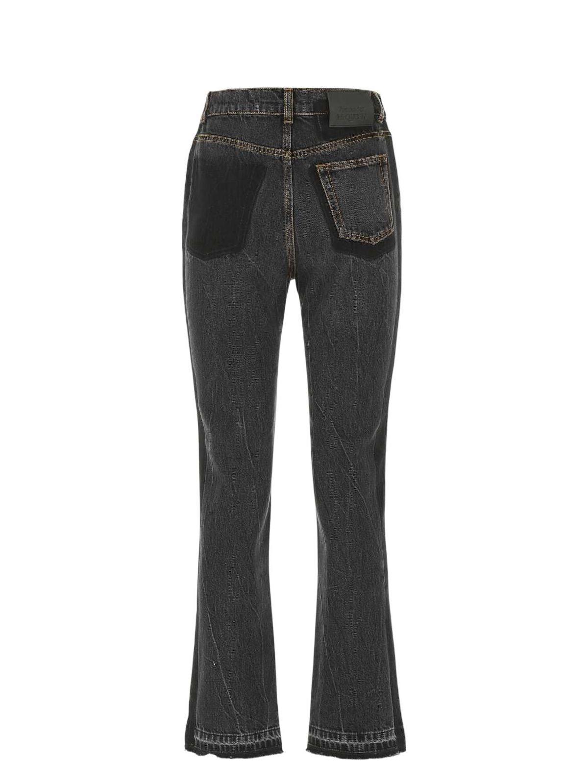 デニム・ジーパン ALEXANDER MCQUEEN Women Denim Pants 804375 QMACX 1307 Black McQueen Outlet: women's jeans - Black | McQueen jeans