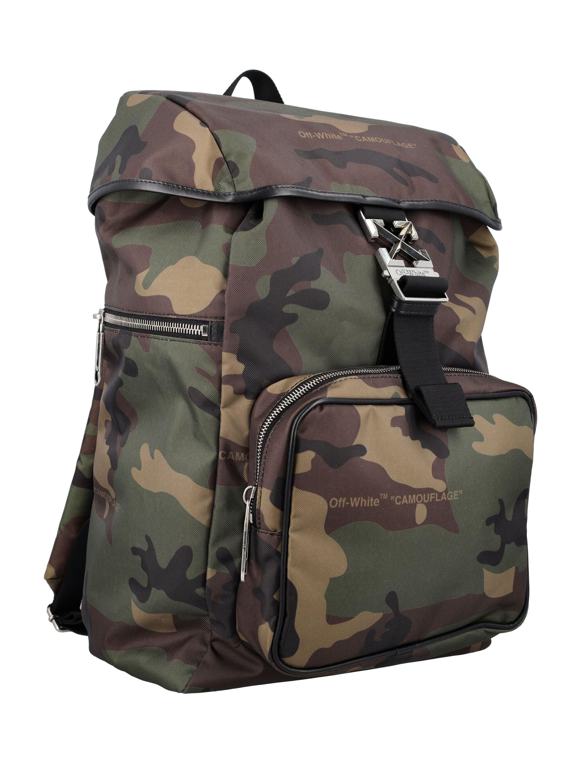 Off-White Arrow Tuc Backpack Camo