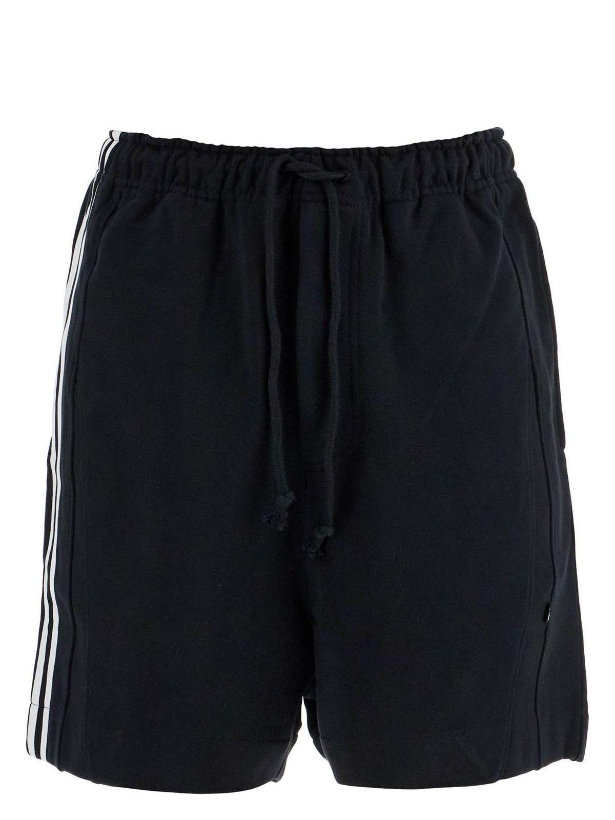 ショートパンツ Y 3 Women Shorts  Burmudas LJD1764 Black Y-3 Women's' Glossy Bermuda Shorts in Black | LN-CC®