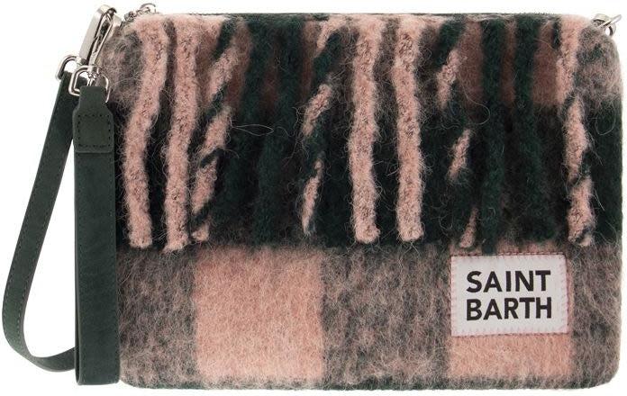 Mc2 Saint Barth Pochette Bag With Shoulder Strap In Pink
