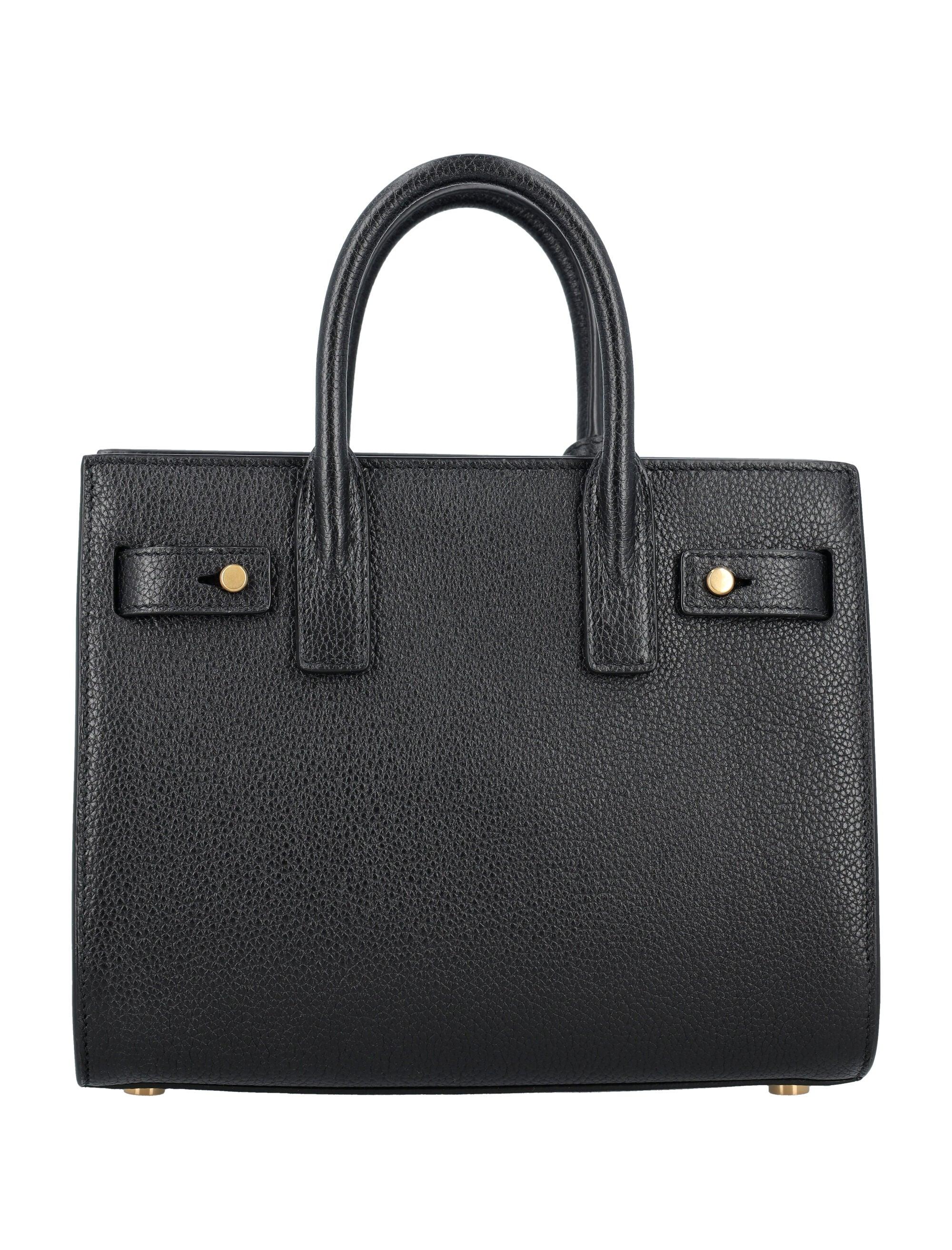 Saint Laurent Sac De Jour Bag in Black Lyst UK