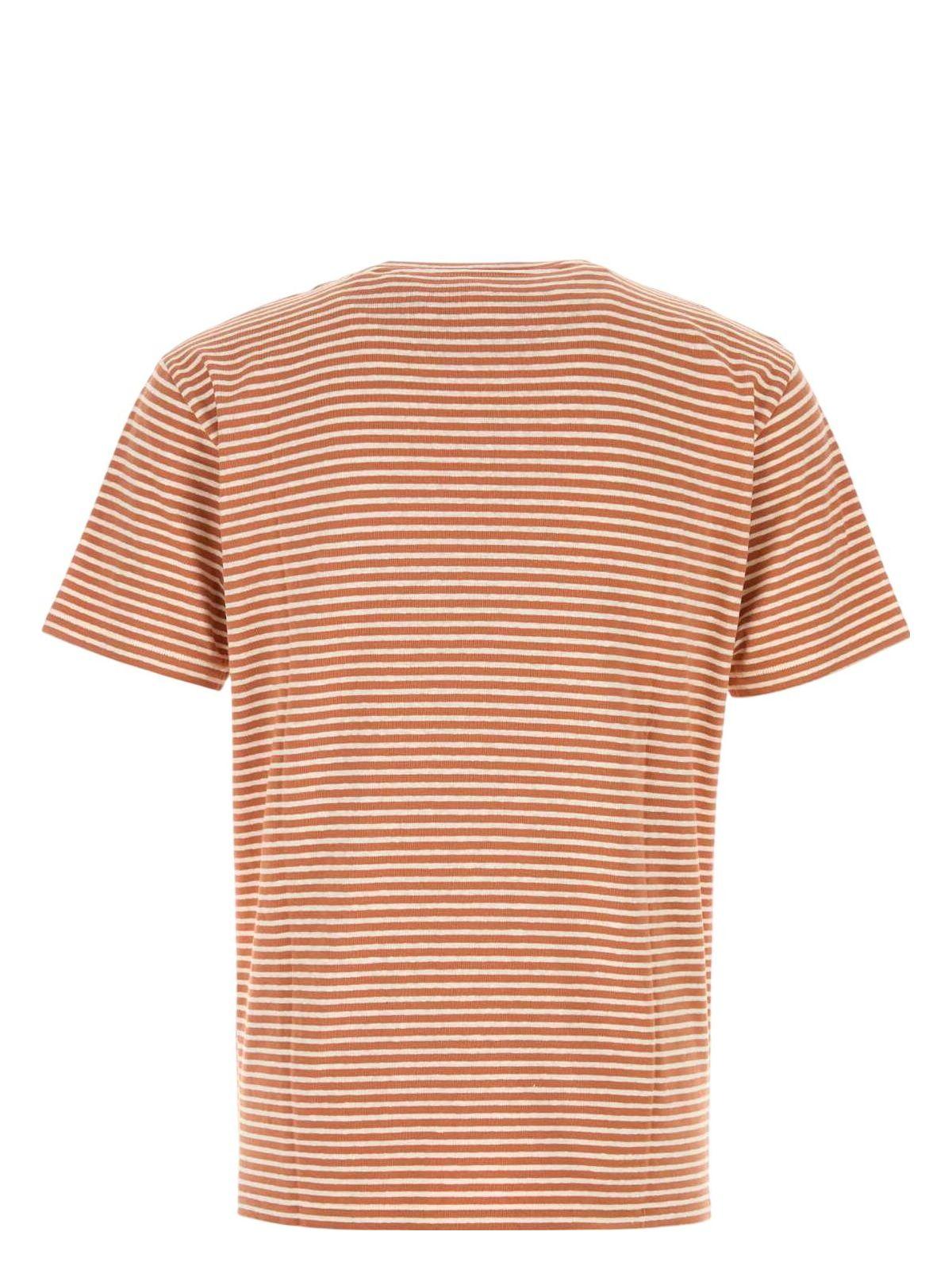 【VALENTINO】Embroidered Stretch Linen Blend T-Shirt Valentino Garavani Embroidered Stretch Linen Blend T-Shirt