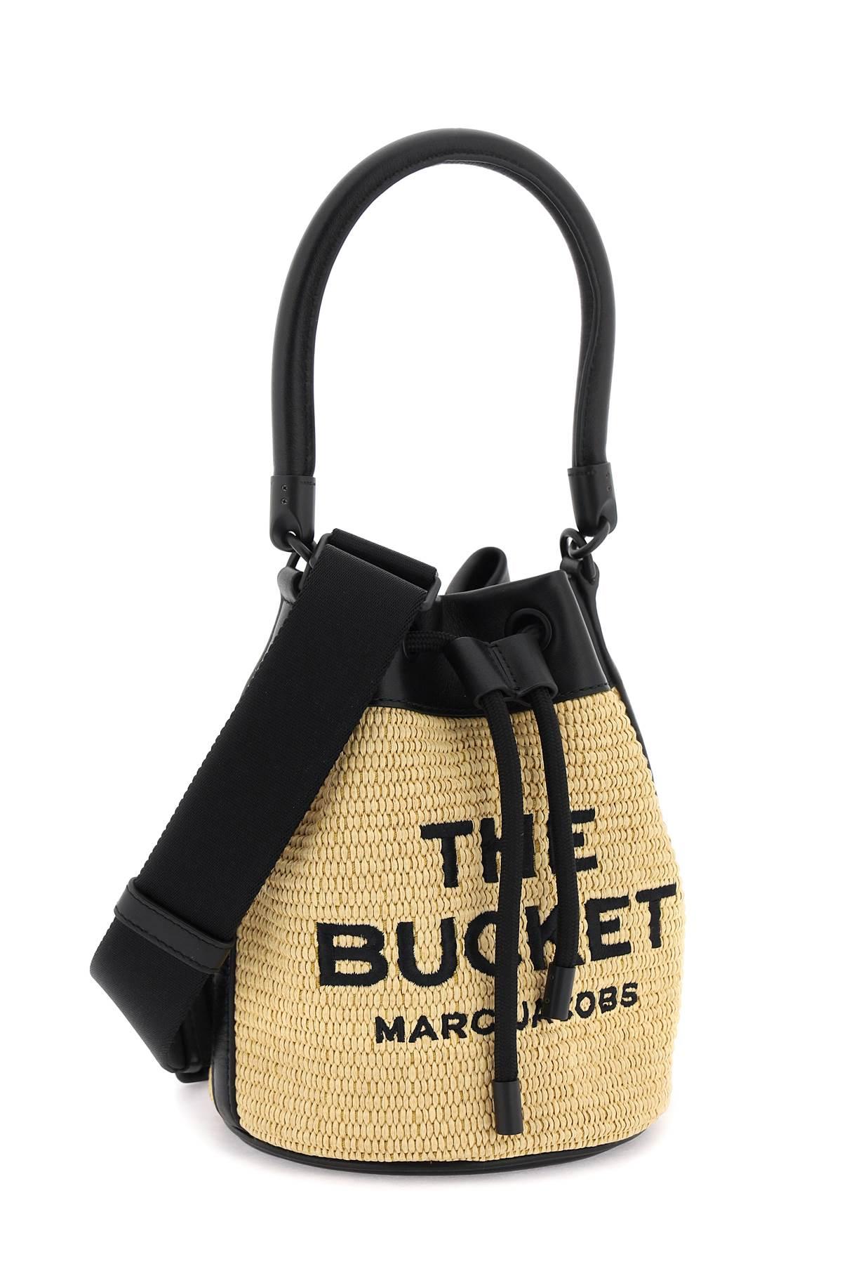 The Bucket Woven Bucket Bag in Beige - Marc Jacobs