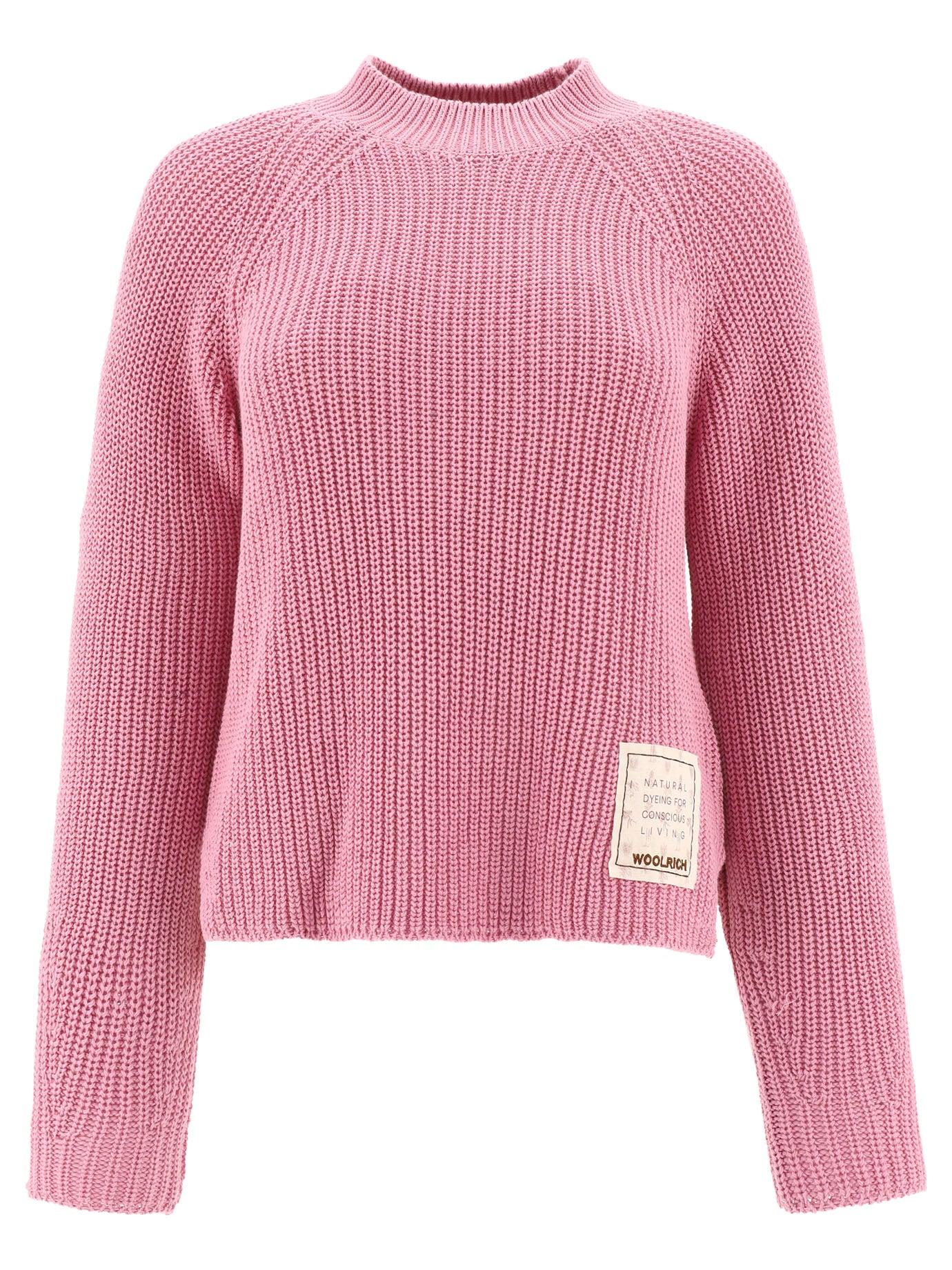 Woolrich Sweater in Pink | Lyst