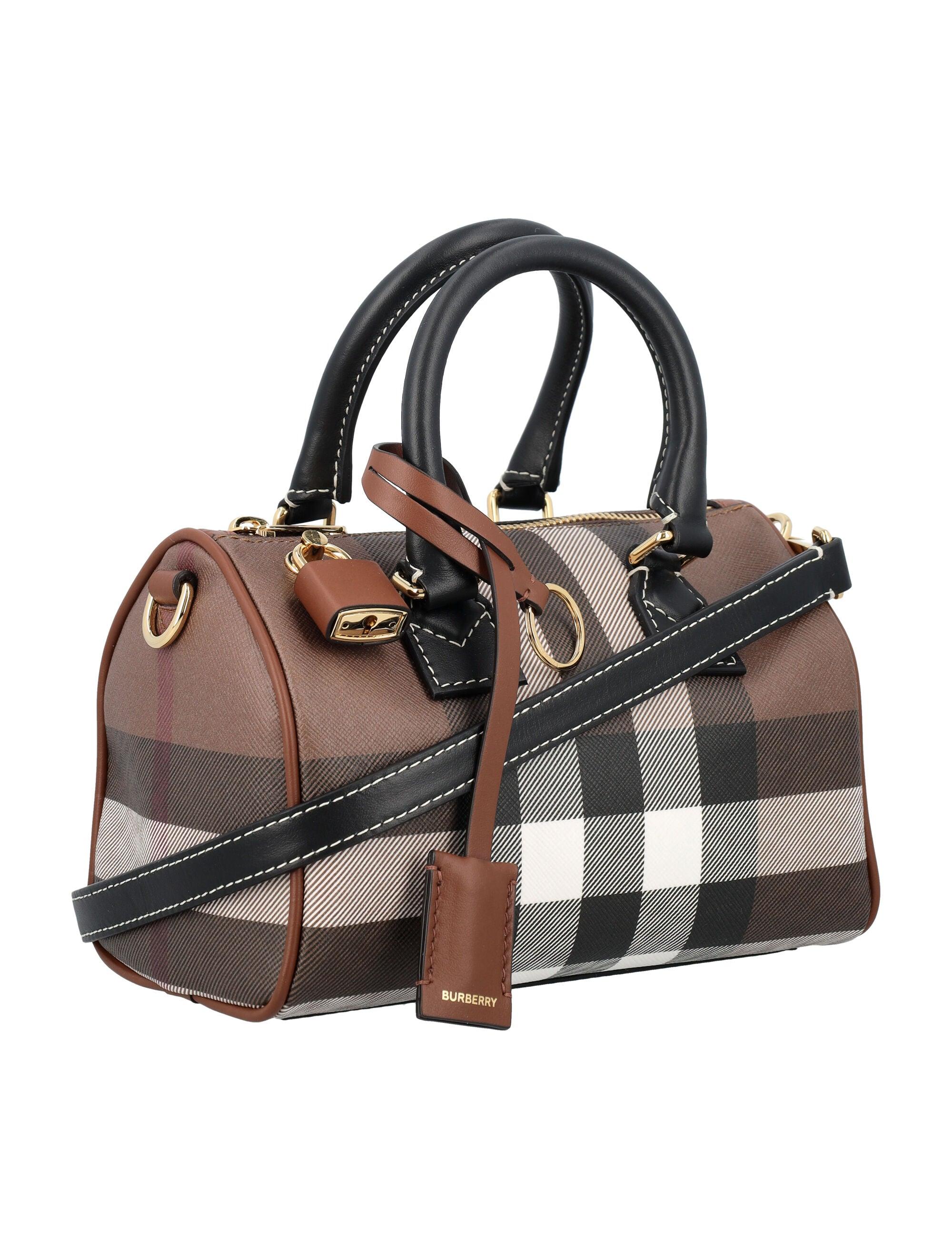 Bowling bags Burberry - Soft grain small buckle tote - 4033751