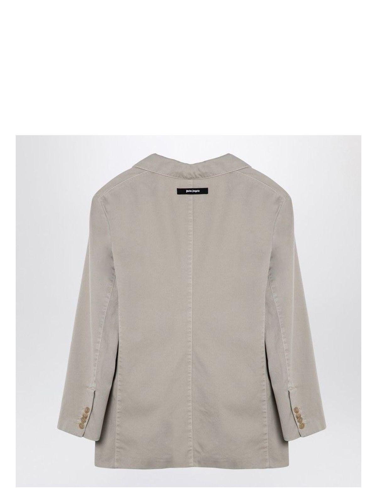 スーツ PALM ANGELS Women Suit Jackets PWEN013F23FAB0016103 Beige Palm Angels Blazers, sport coats and suit jackets for Women