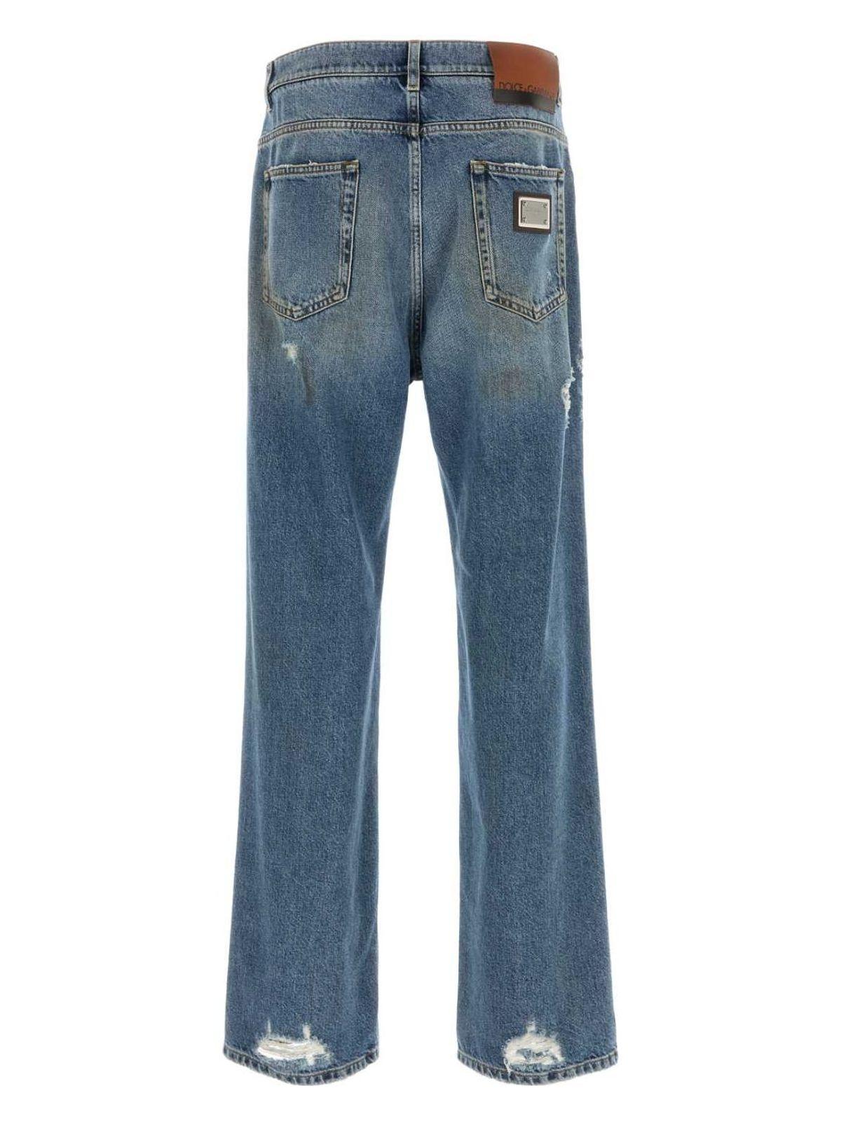 Dolce & Gabbana Wide-leg jeans for Women | Online Sale up to