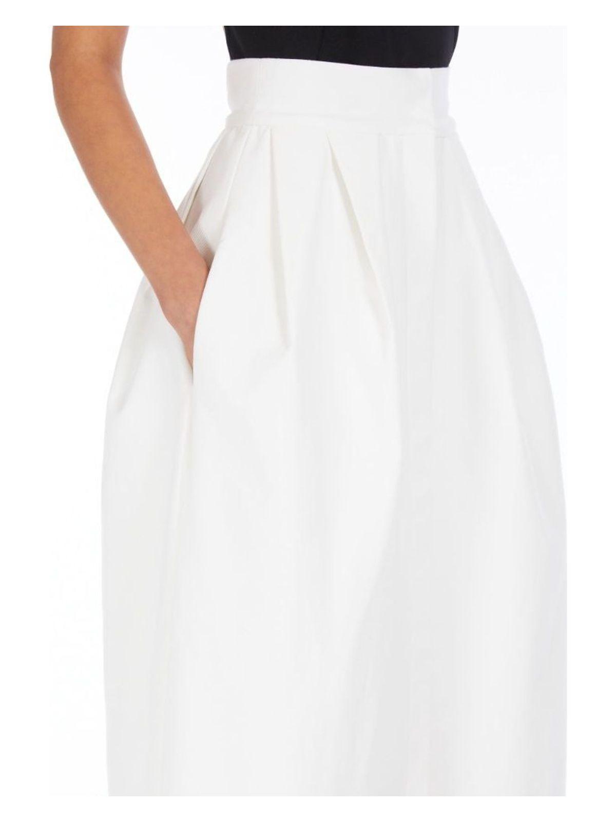【関税&送料込み】Max Mara Alcade1234 Maxi Skirt Clothing Max Mara Alcade1234 Skirt in White | Lyst