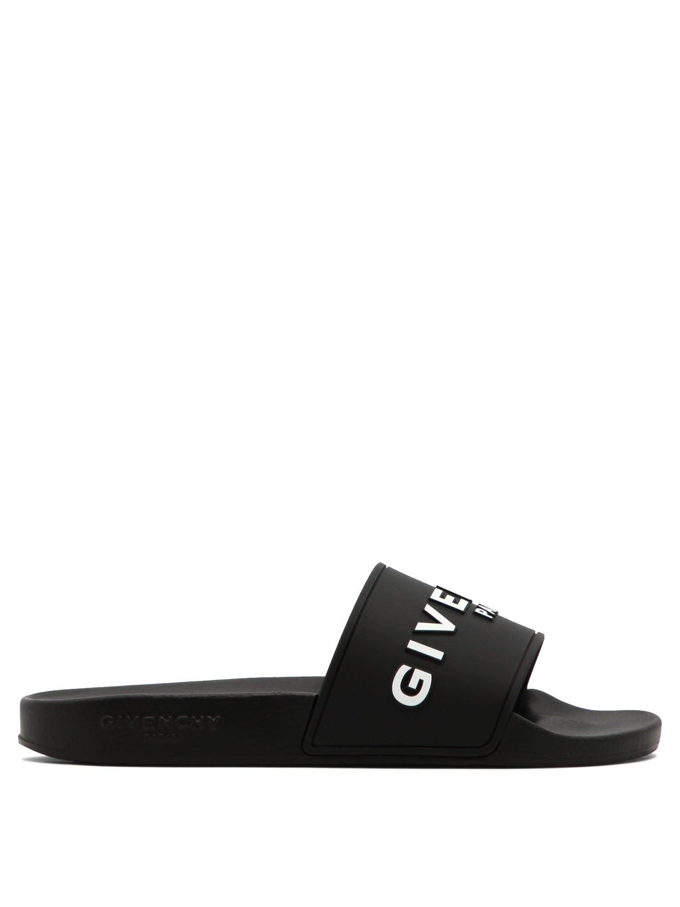 Givenchy Slide Sandals in Black Lyst