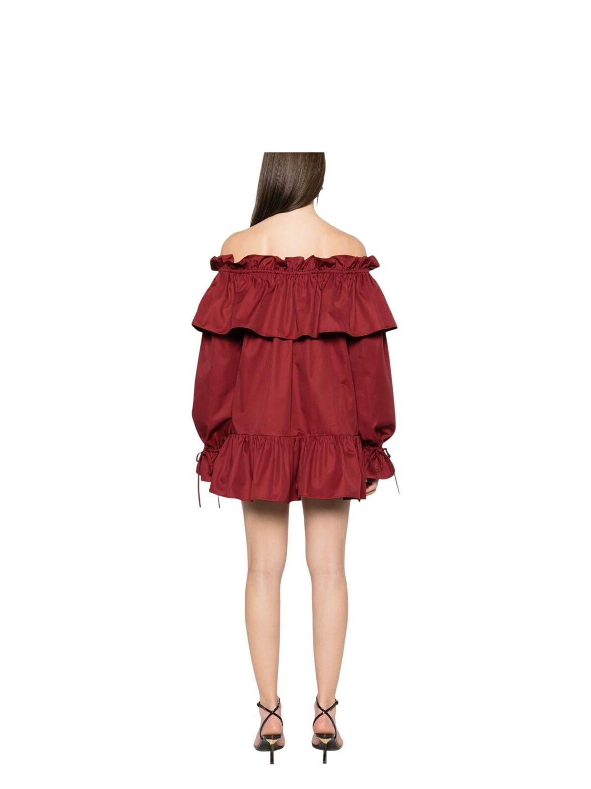 Saint Laurent Off The Shoulder Dresses for Women | Lyst