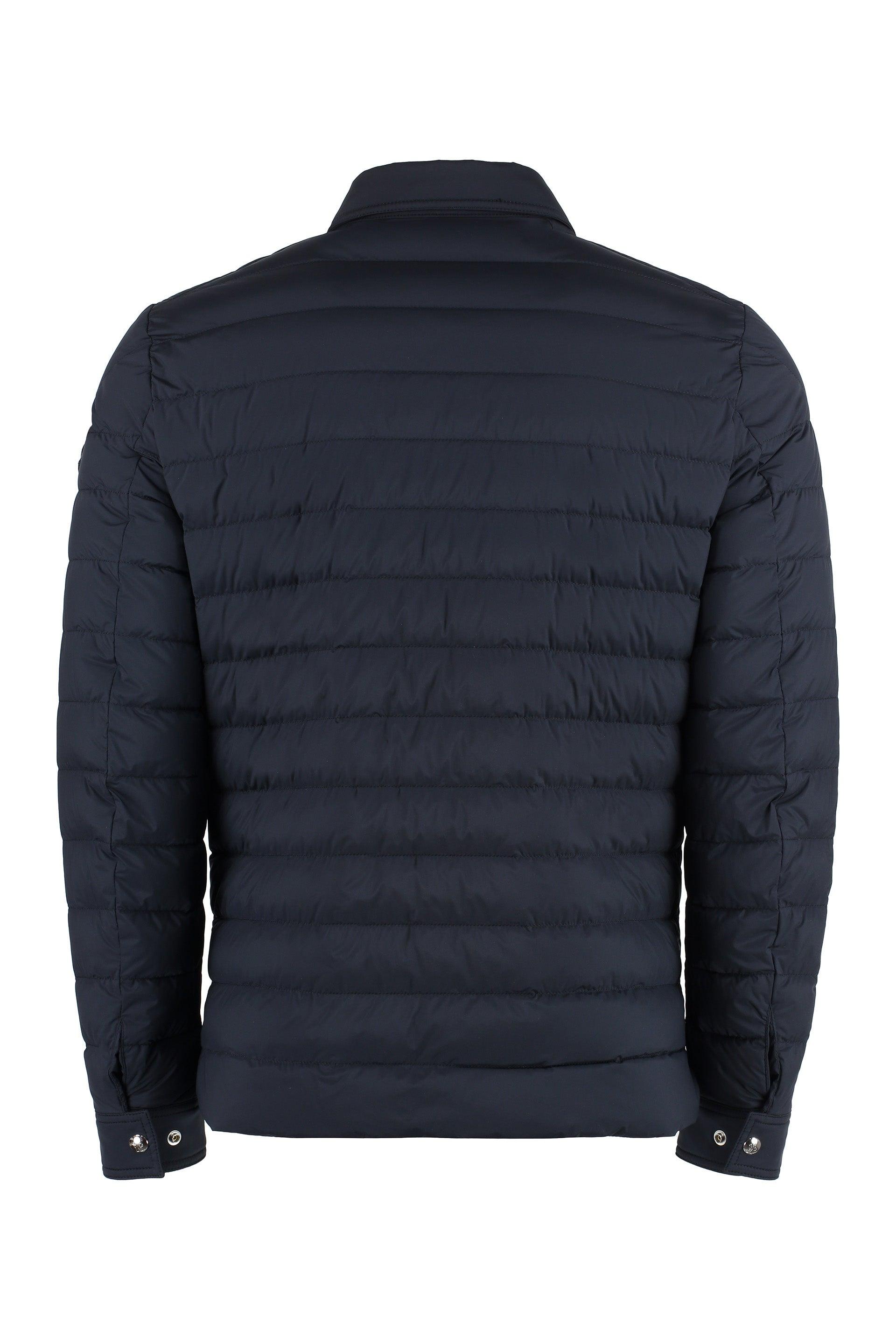 Moncler panelled jersey and quilted shell down on sale jacket