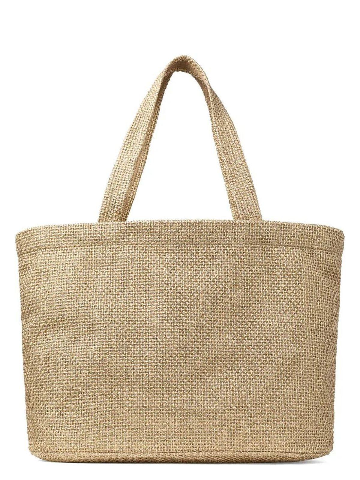 Jimmy Choo Beach Tote E/W in Natural | Lyst UK