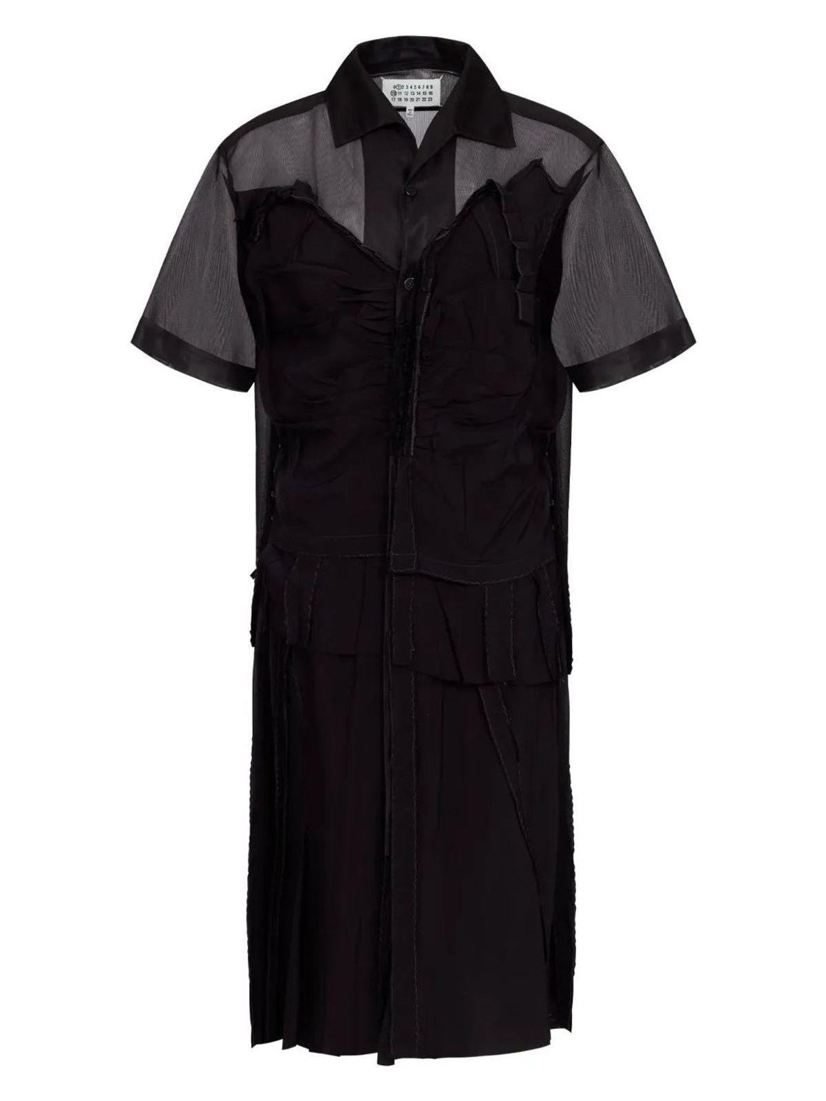 【Maison Margiela】 Polo Midi Dress MAISON MARGIELA | Polo Collar Midi Dress | Women | Lane Crawford
