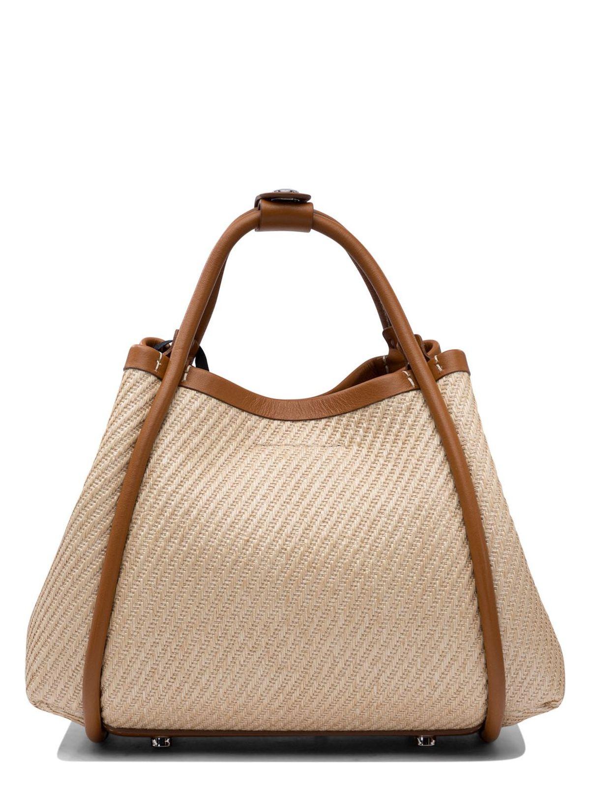 Max Mara Extra Small Marine Bag in Natural | Lyst UK