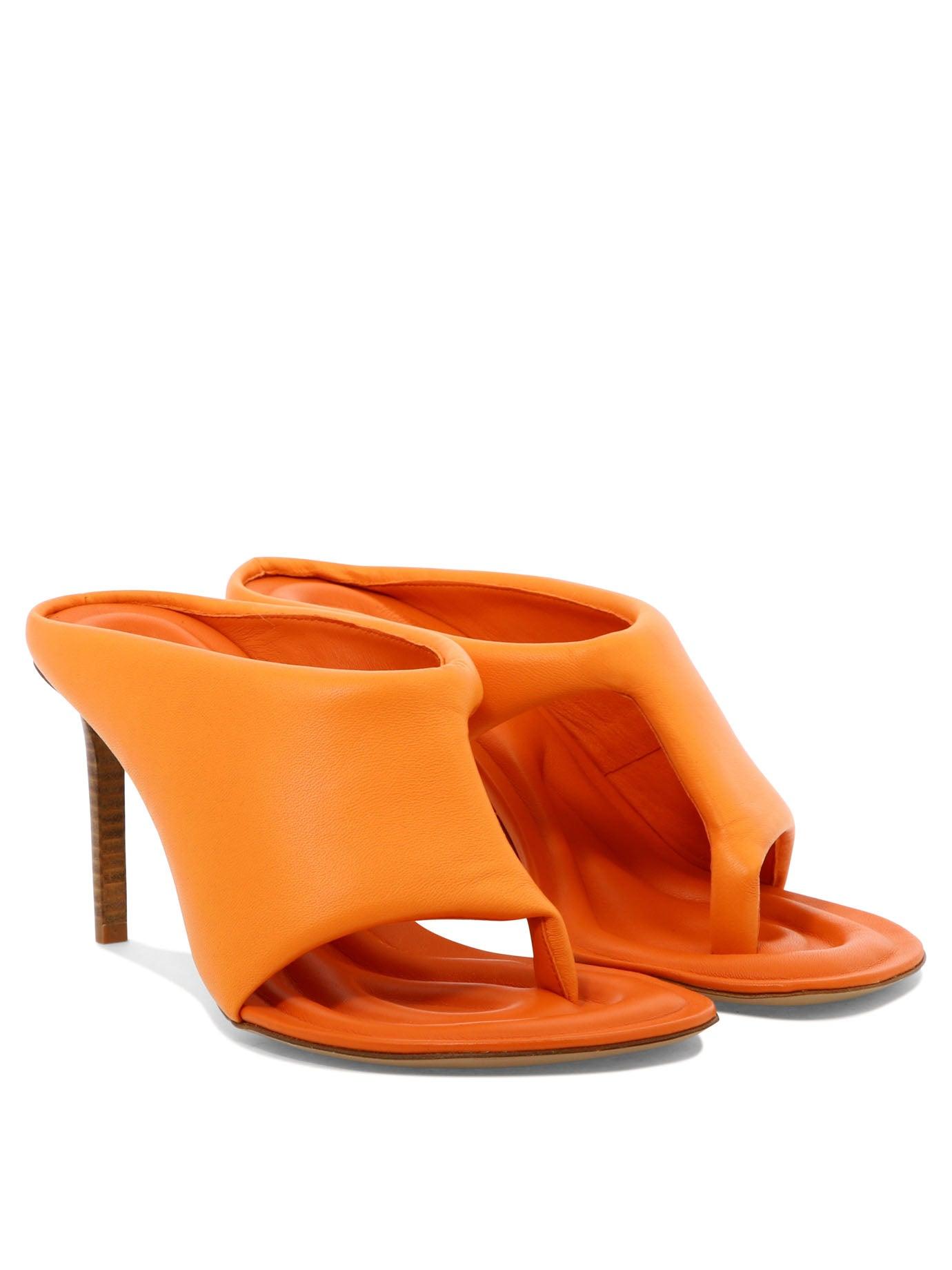 Jacquemus "limone" Sandals in Orange | Lyst