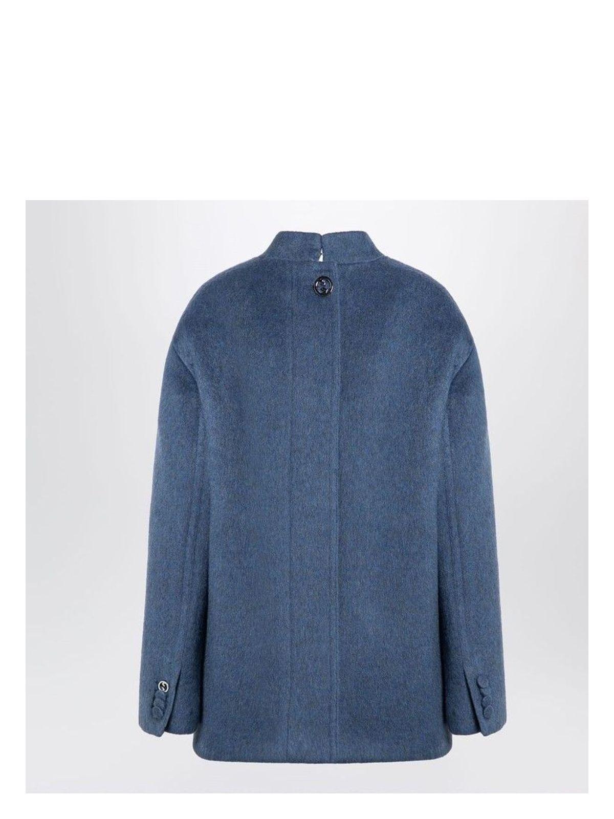 ジャケット GUCCI WOOL BLEND MELANGE AVIATOR JACKET GUCCI Wool blend mélange aviator jacket | TheDoubleF