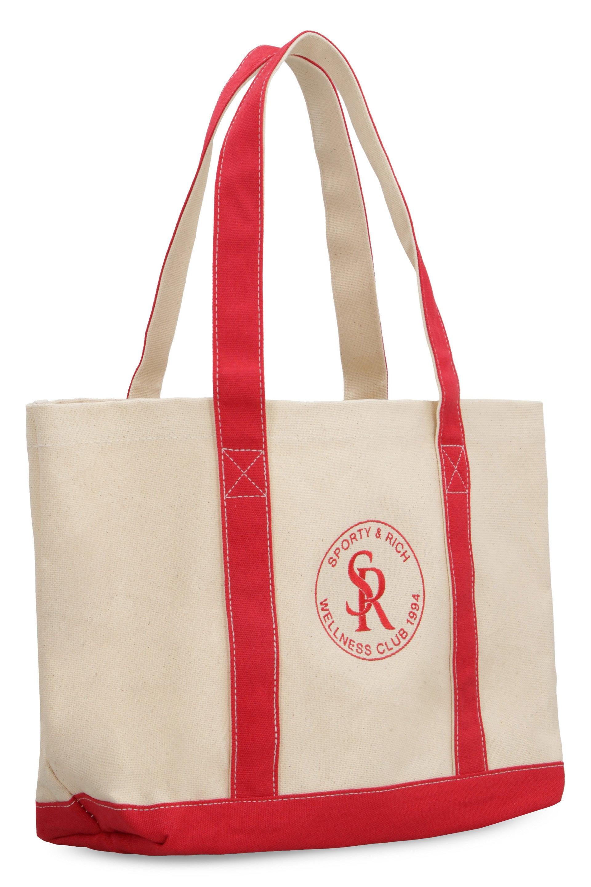 Sporty u0026 Rich Canvas Tote Bag in Red | Lyst