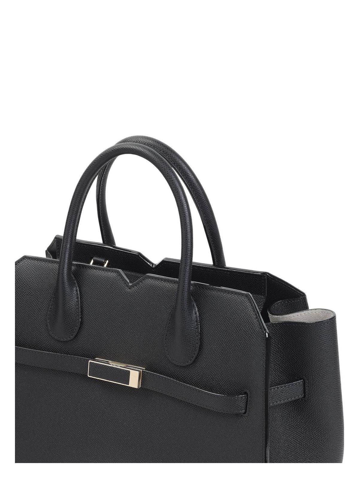 ショルダーバッグ・ポシェット Valextra Milano Media Shoulder Bag Valextra Milano Media Shoulder Bag in Black | Lyst