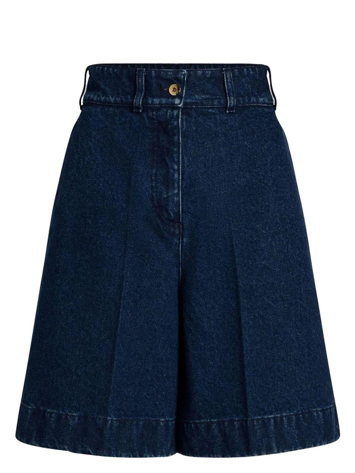 ショートパンツ PATOU SS25 DENIM BERMUDA (TR0520216 661B) Patou Denim Bermuda Shorts in Blue | Lyst