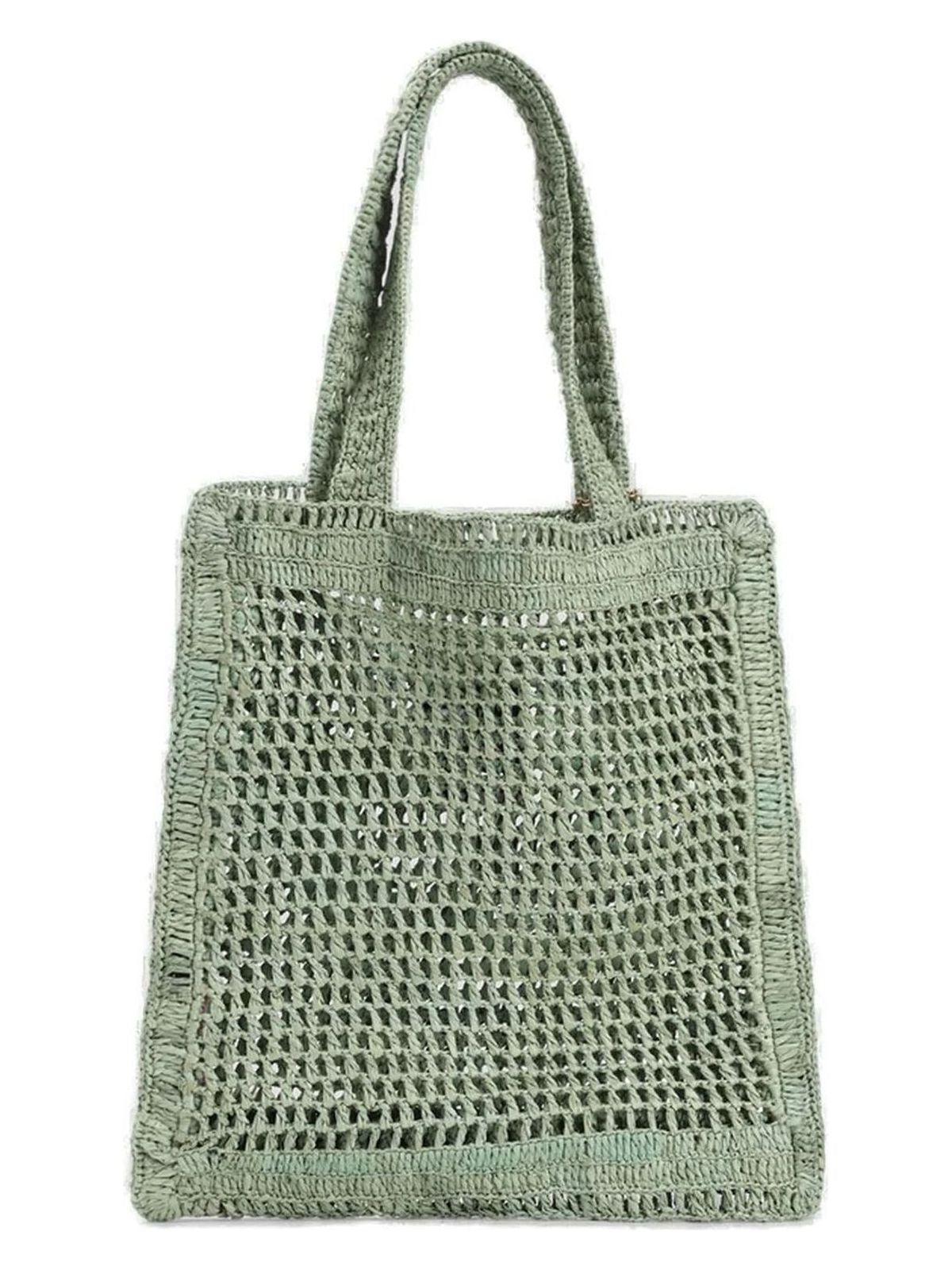 Chloé Summer Banana Tote Bag in Green | Lyst