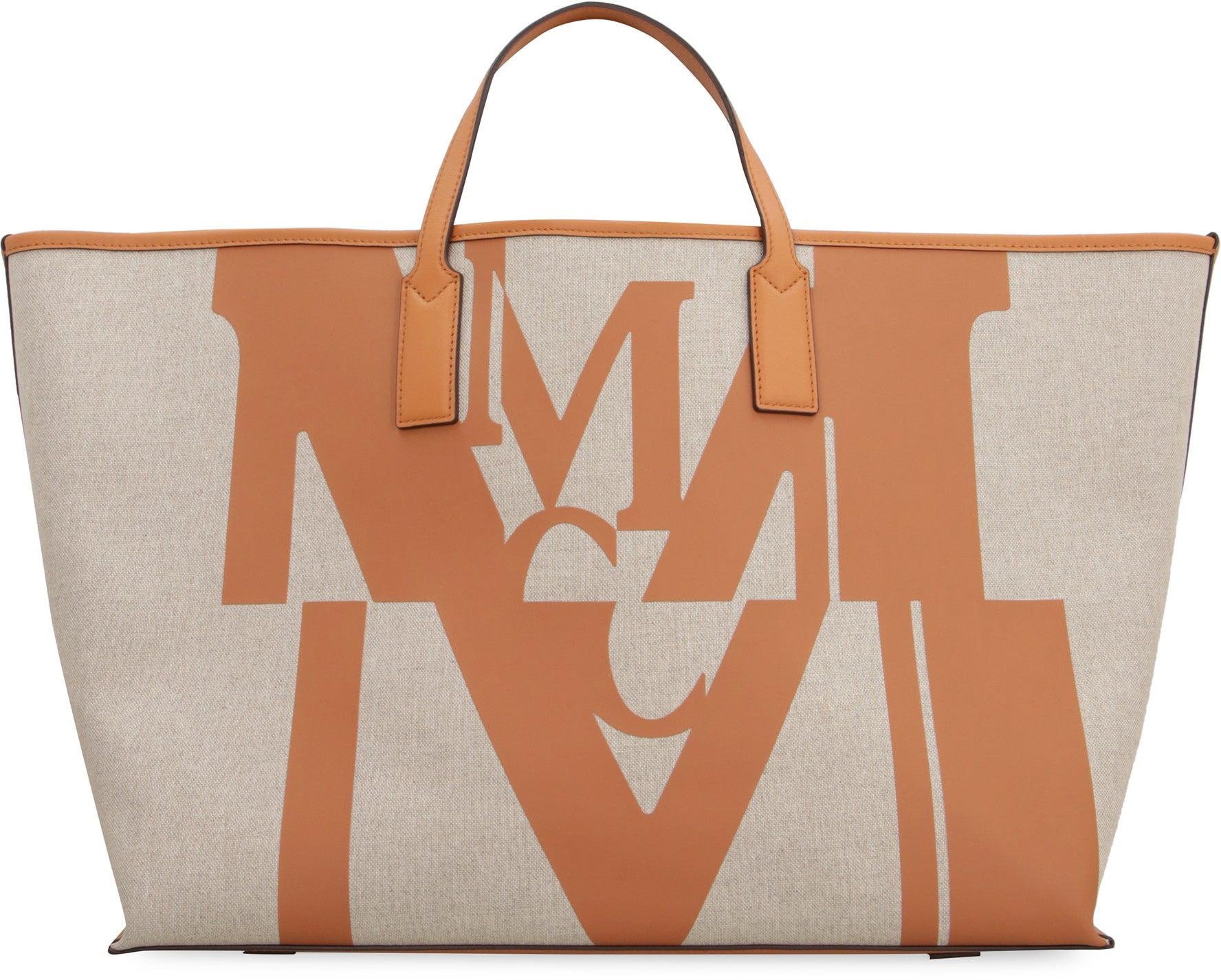 Mcm shopper in logo glitch hologram hotsell