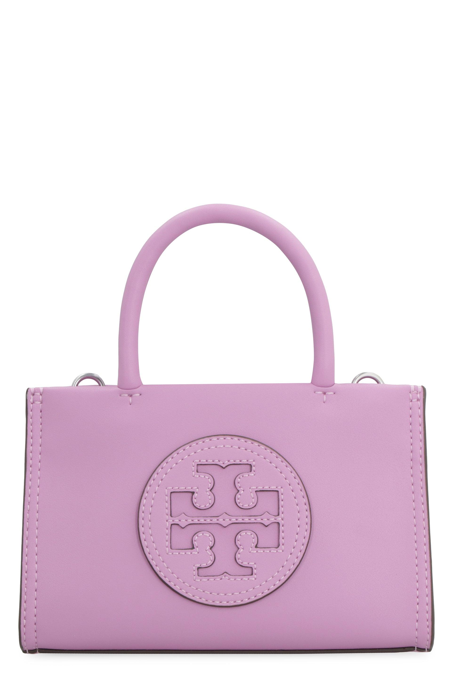 Tory Burch Outlet: Ella bag in synthetic leather - Lilac