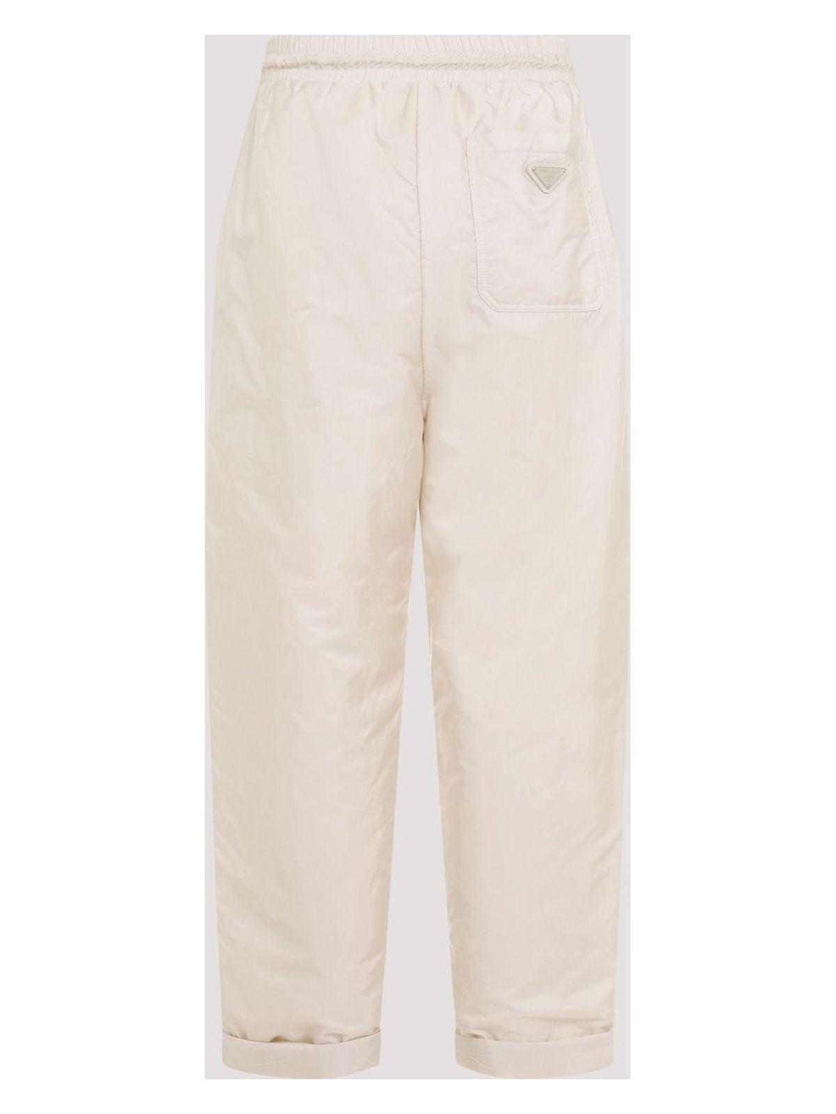 パンツ PRADA Sand Re-Nylon Pant Prada Sand Re-Nylon Pant in White | Lyst