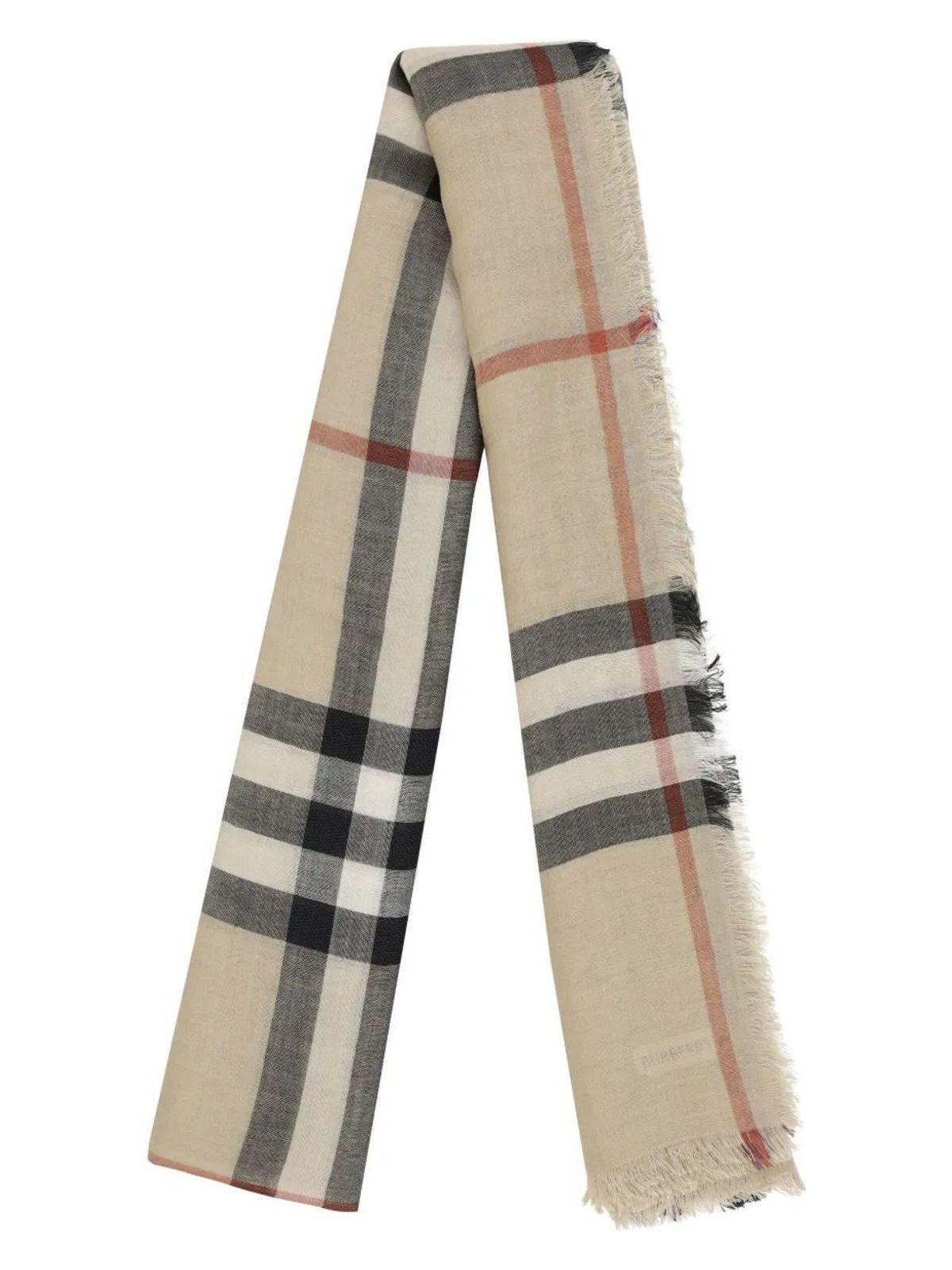 SALE!! BURBERRY◆MU 220X70 DF CHECK GAUZ◆8097026144874 Burberry Mu 220X70 Df Check Gauz in Natural for Men | Lyst UK