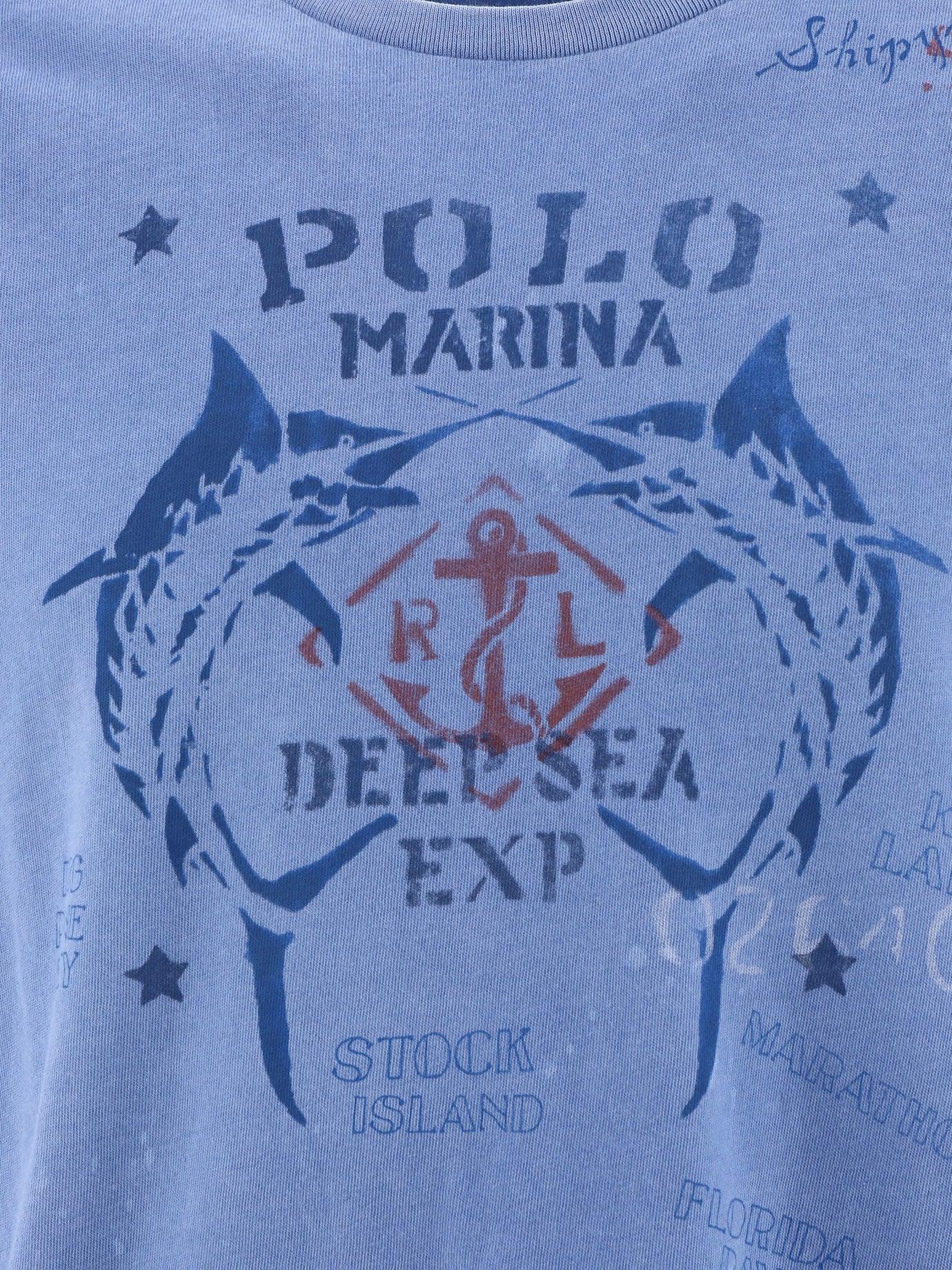 Polo Ralph Lauren "polo Marina" T-shirt in Blue for Men | Lyst