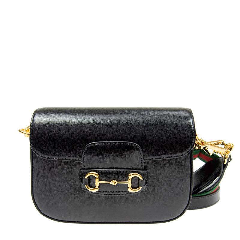 Gucci Horsebit 1955 Mini Crossbody Bag in Black Lyst