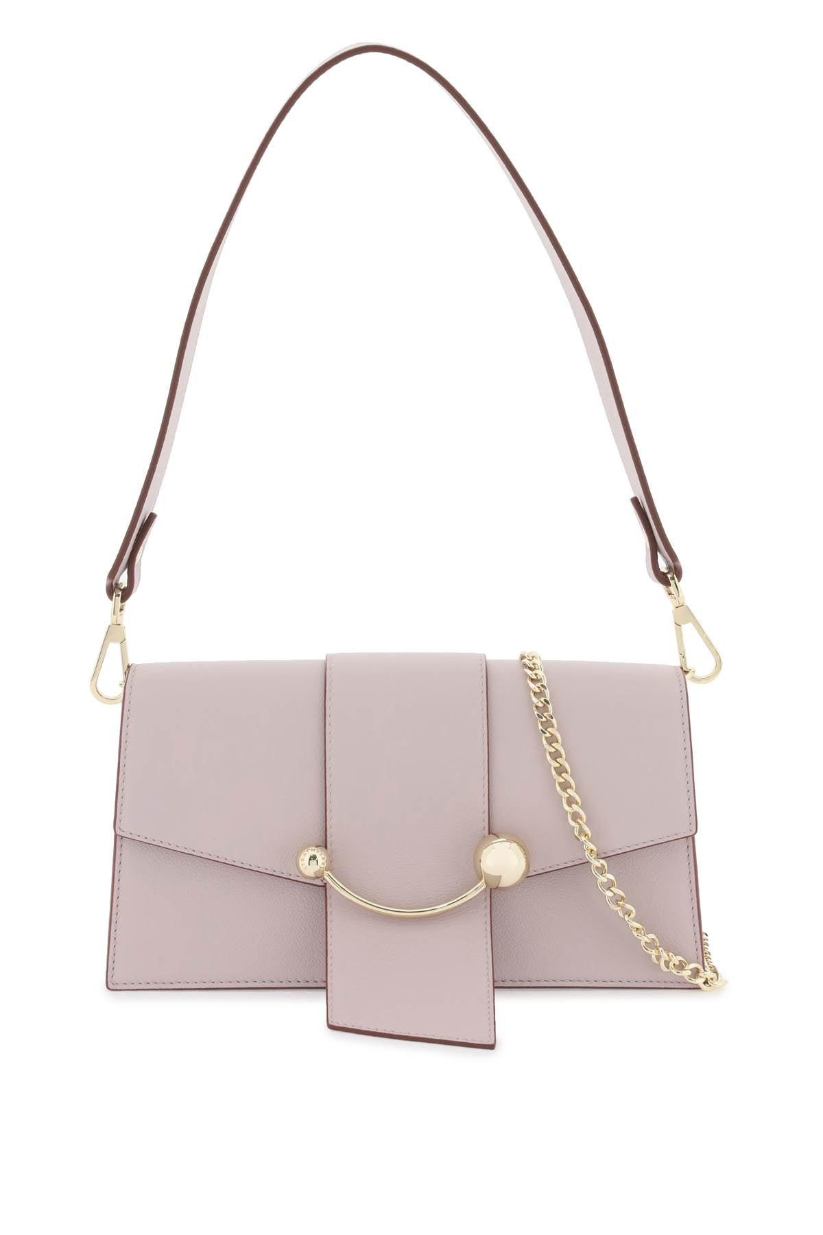 Strathberry 'mini Crescent' Bag in Pink | Lyst