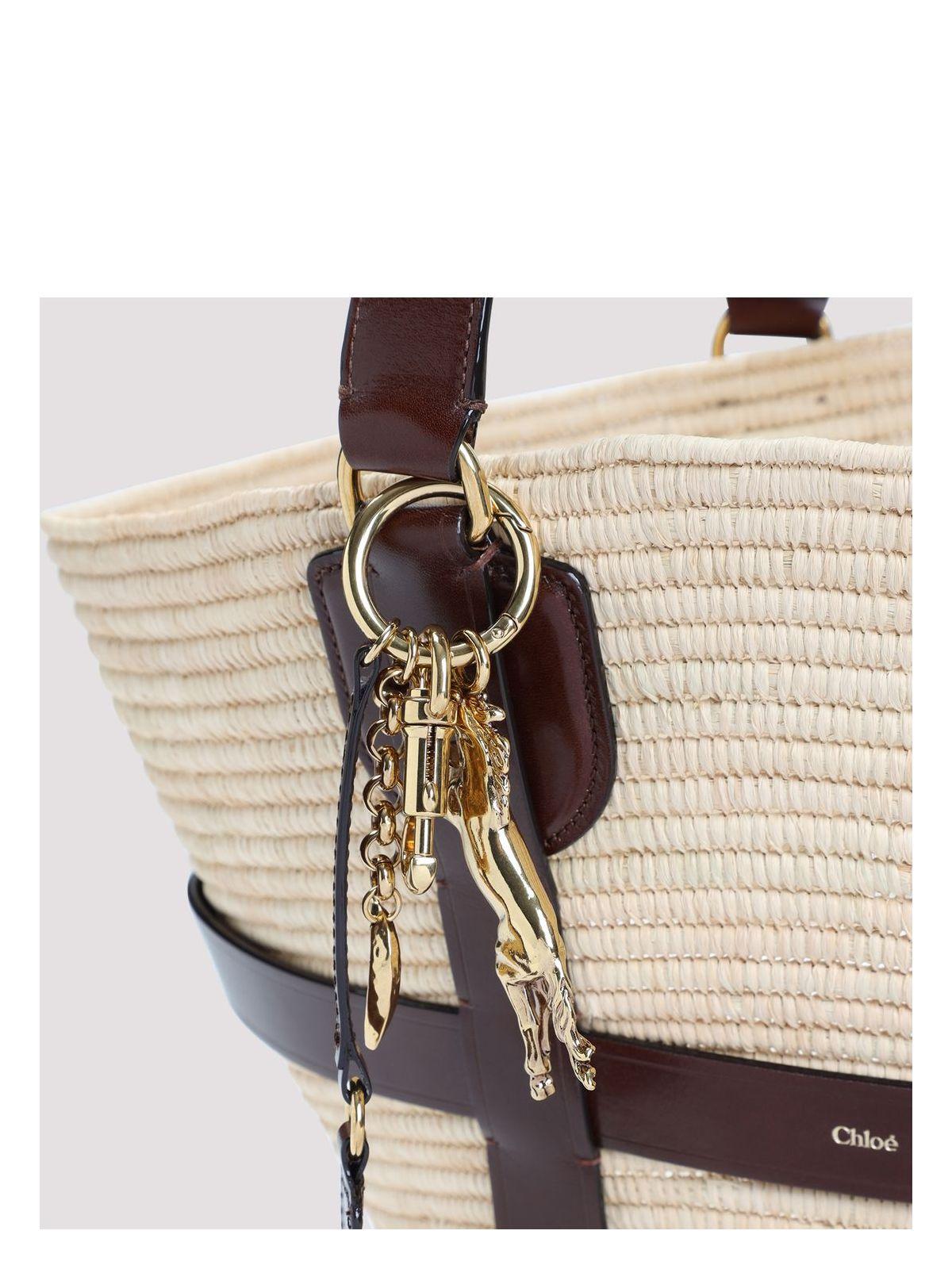 Chloé Large Basket Kerala in Natural | Lyst
