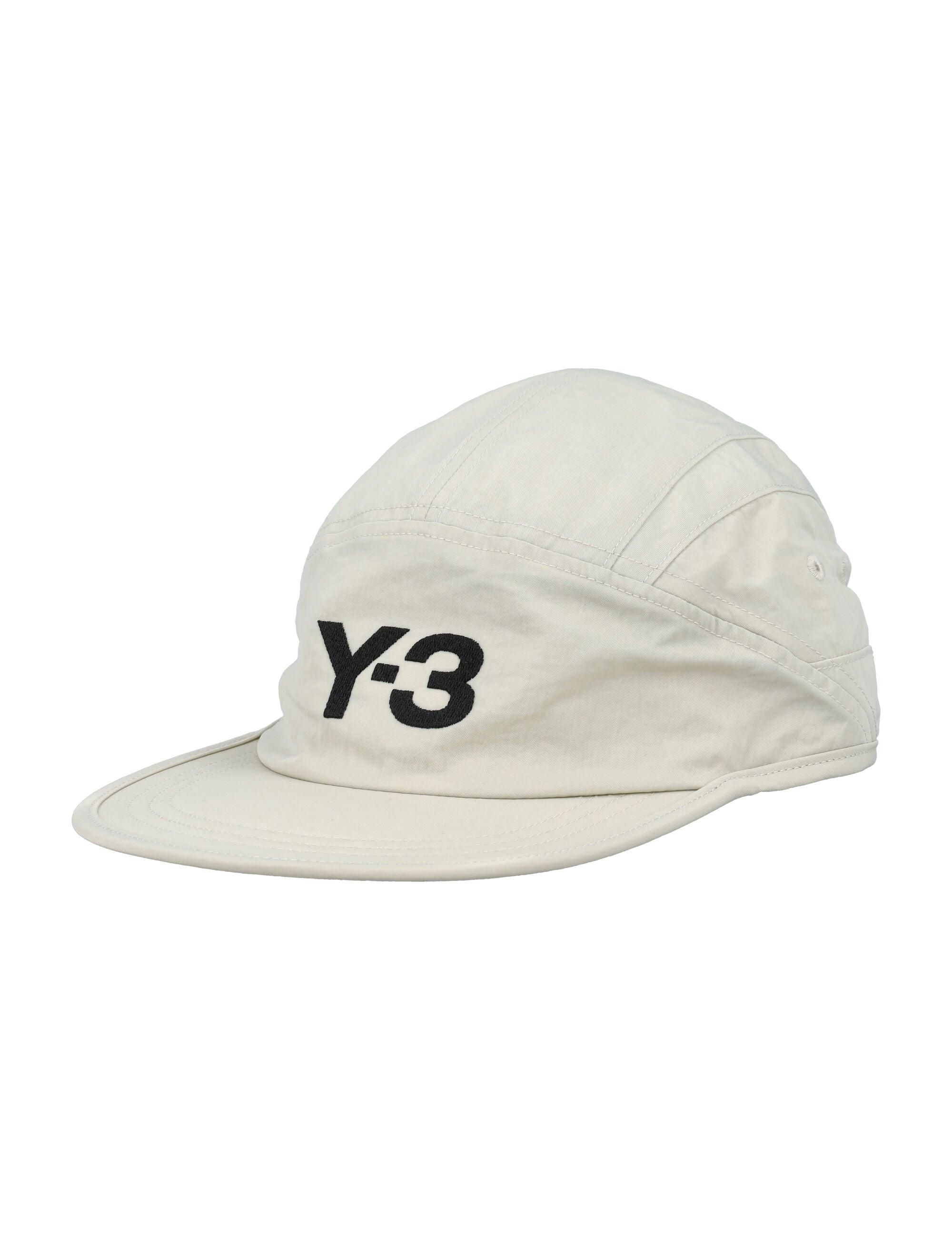 Y-3 Logo Cap in White for Men | Lyst