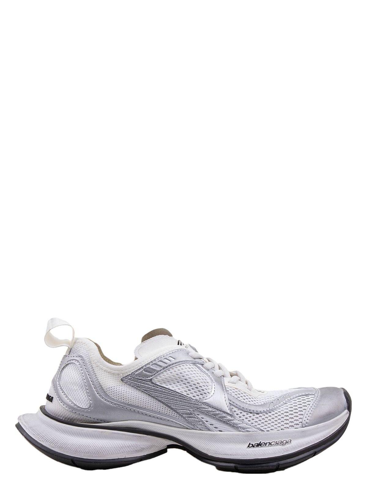 Balenciaga Circuit Sneakers in White | Lyst