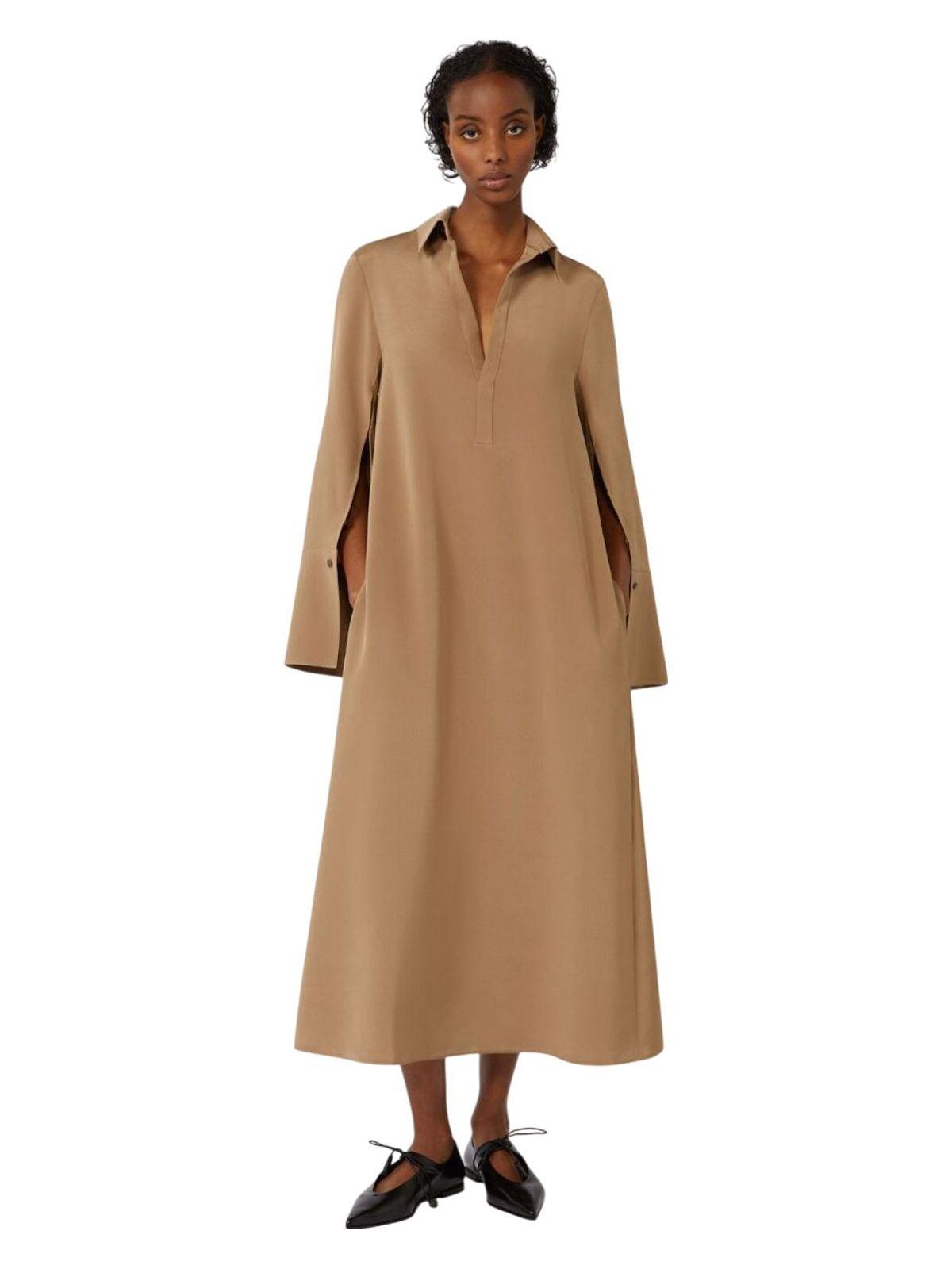 Max Mara Ossola Dress in Natural | Lyst