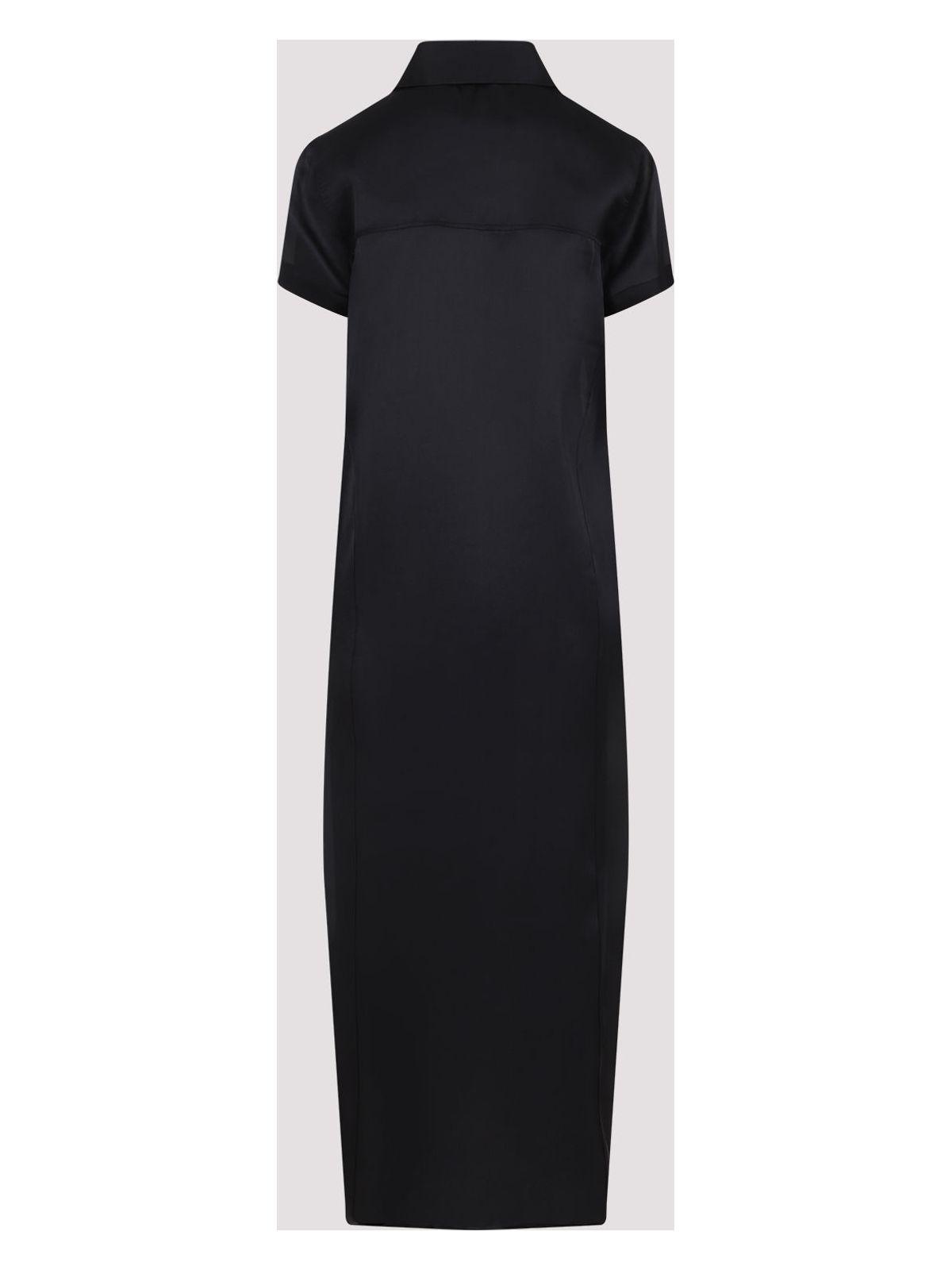 【送料&関税込】Khaite Effy Silk And Cotton Long Dress KHAITE Effy Silk And Cotton Long Dress in Black | Lyst