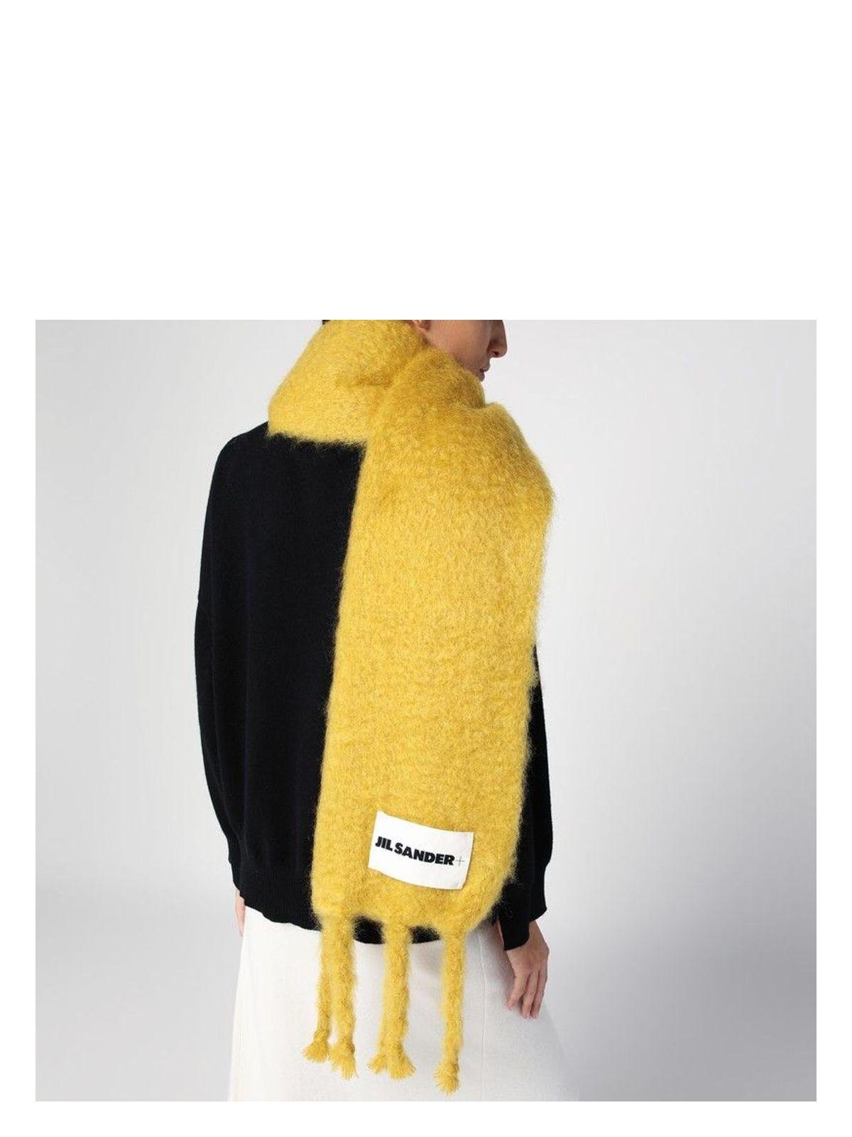ボレロ・ショール Jil Sander Yellow mohair blend scarf Jil Sander Yellow mohair blend scarf (Jil Sander/ボレロ