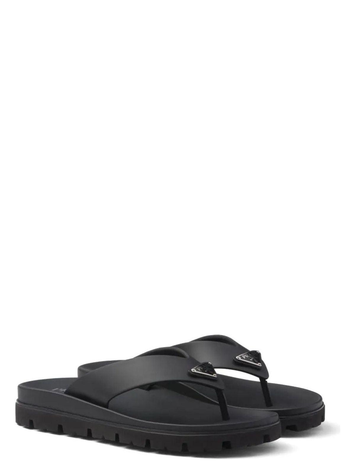 ◆PRADA 最新作◆Soft Cage ビニール トングサンダル/Black◆ Prada Soft Cage in Black for Men | Lyst