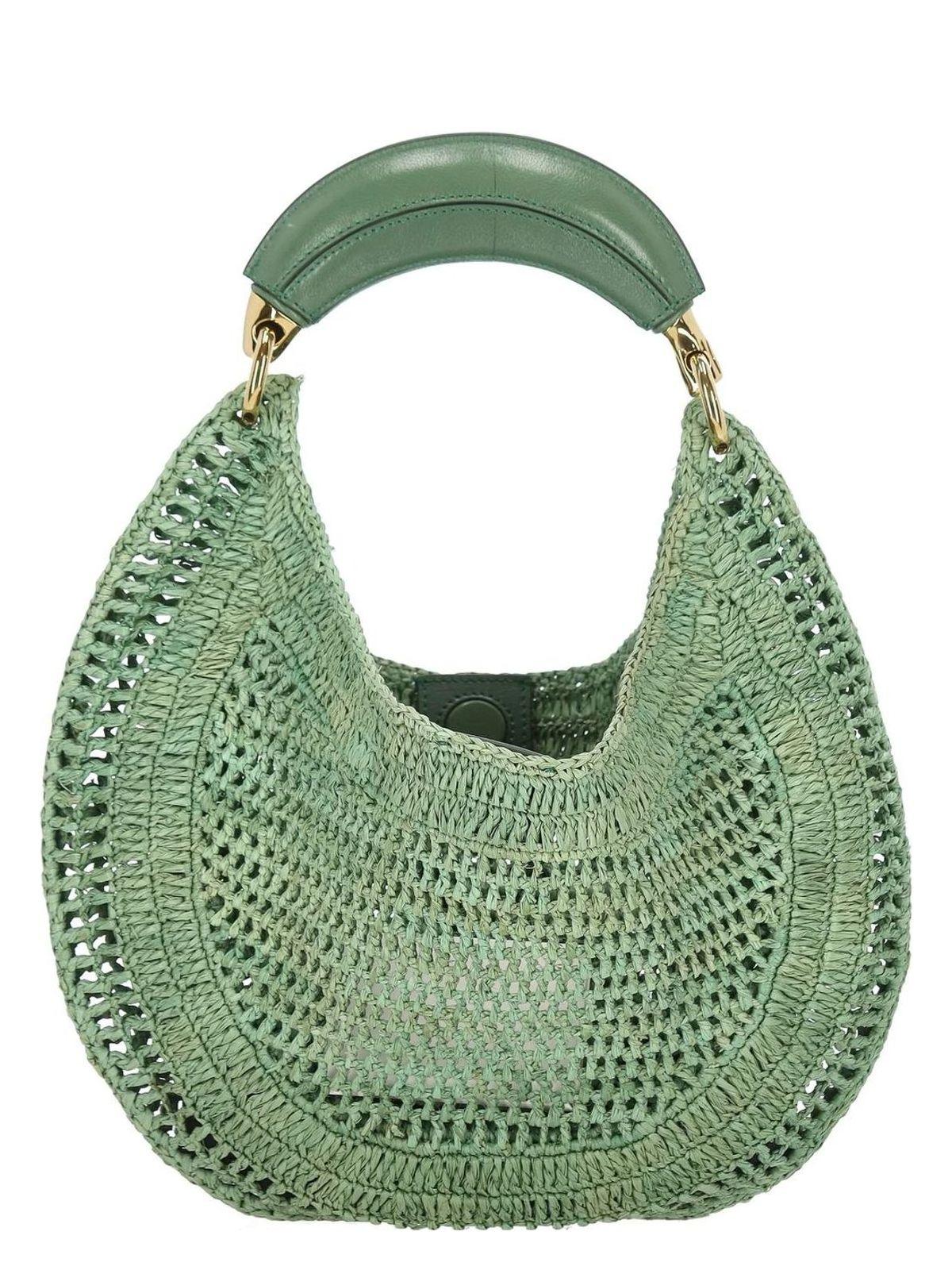 Chloé Summer Banana Hobo Bag in Green | Lyst