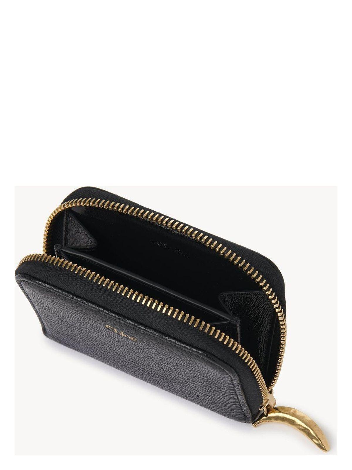 【Chloe】BANANA COIN CARD◆CHC25SP491N72 Chloé Chloe Banana Coin Card in Black | Lyst