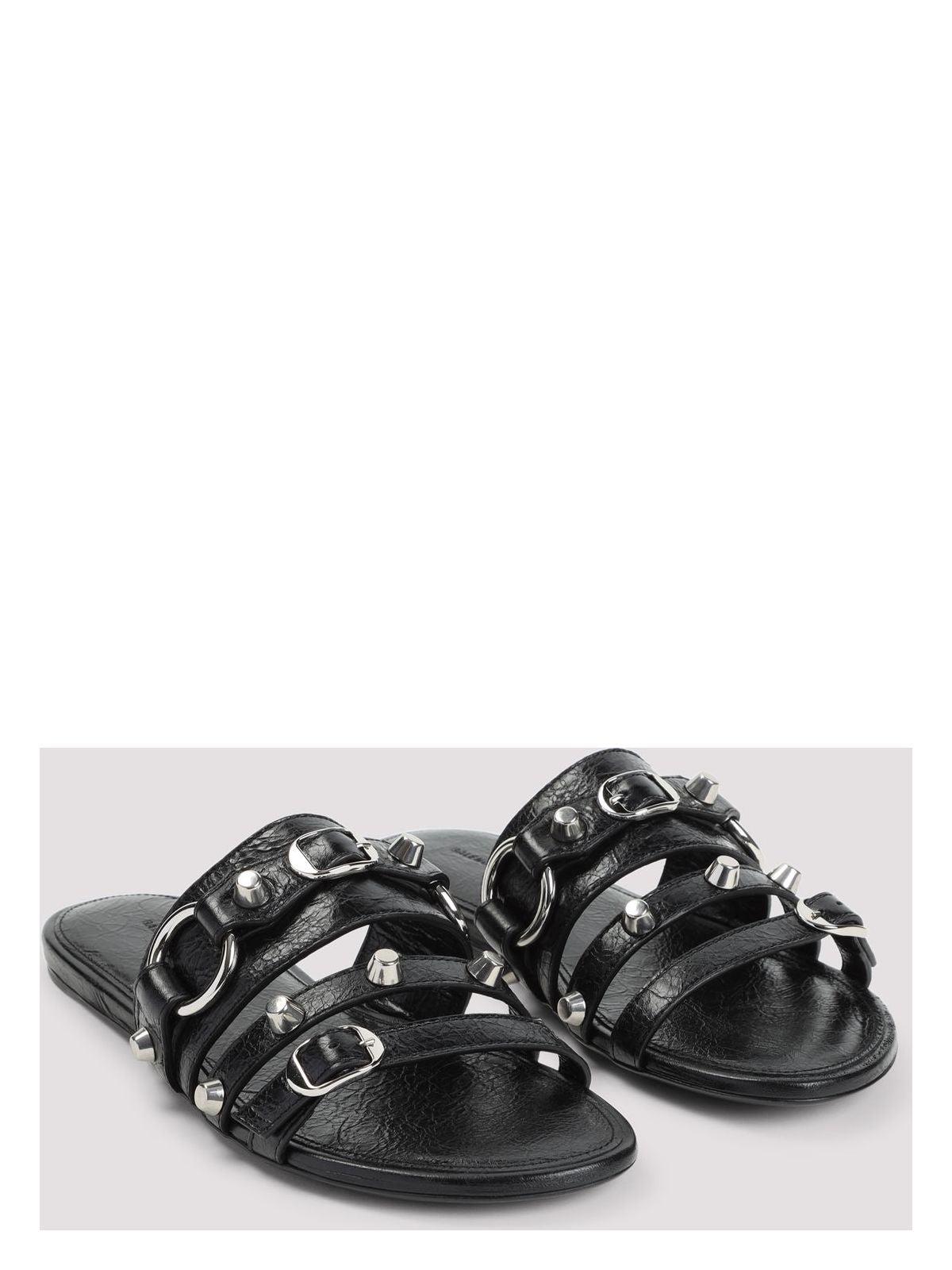 Balenciaga City Sandals in Black | Lyst