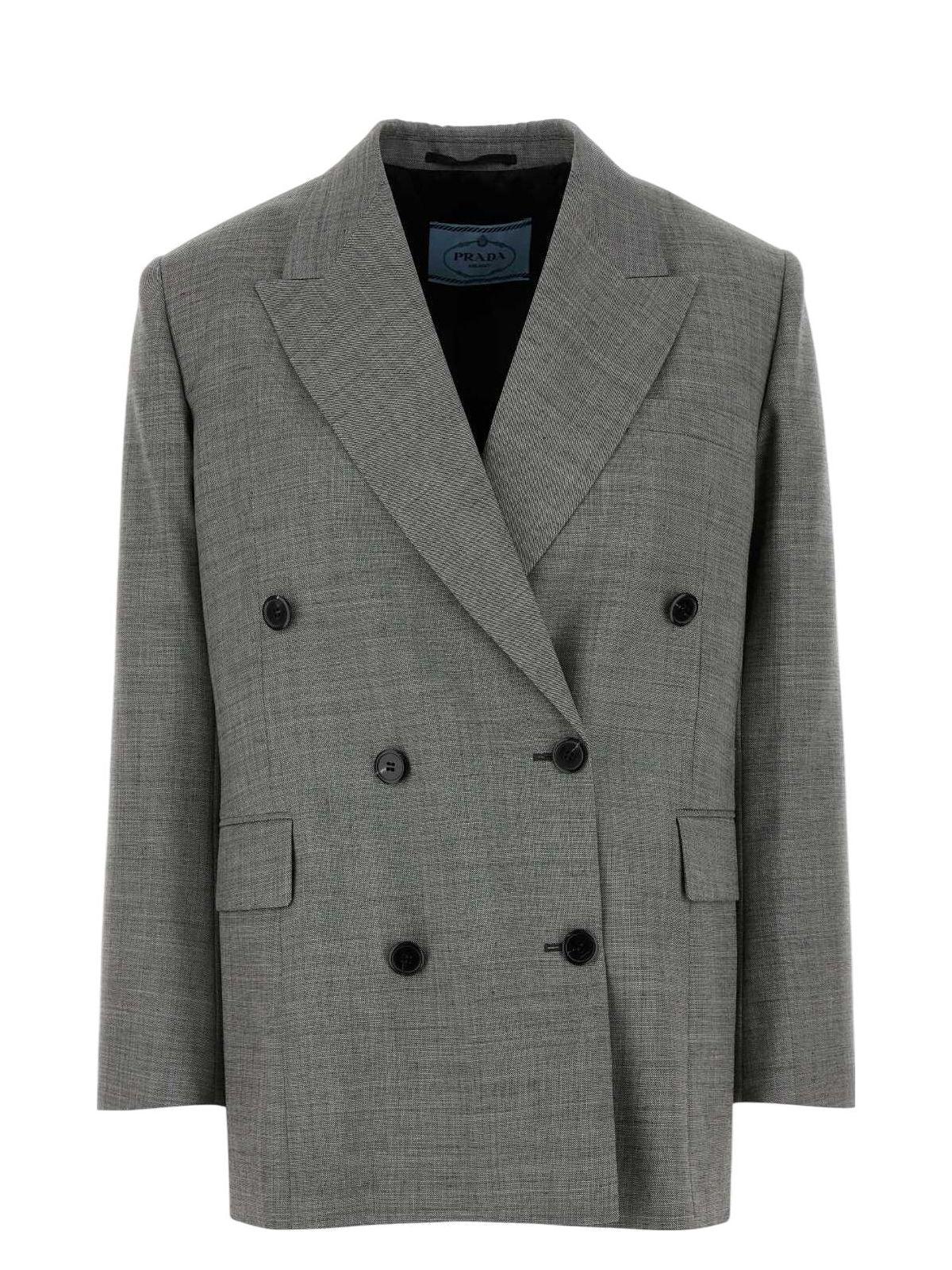 Prada Houndstooth Jackets for Women | Lyst